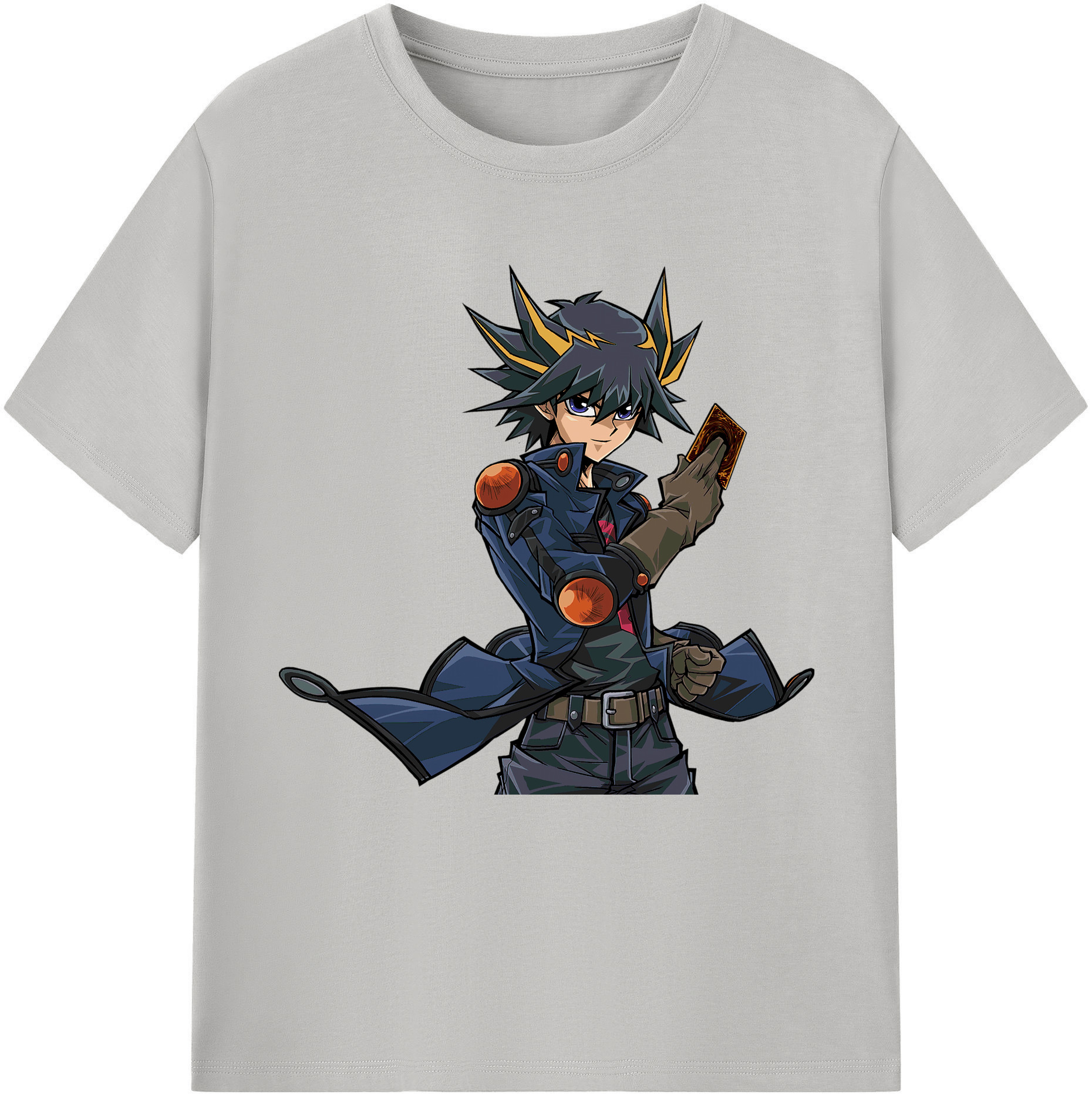 （画像用） 遊☆戯☆王 Yu-Gi-Oh! レディースカジュアルプリントTシャツ（綿100％）