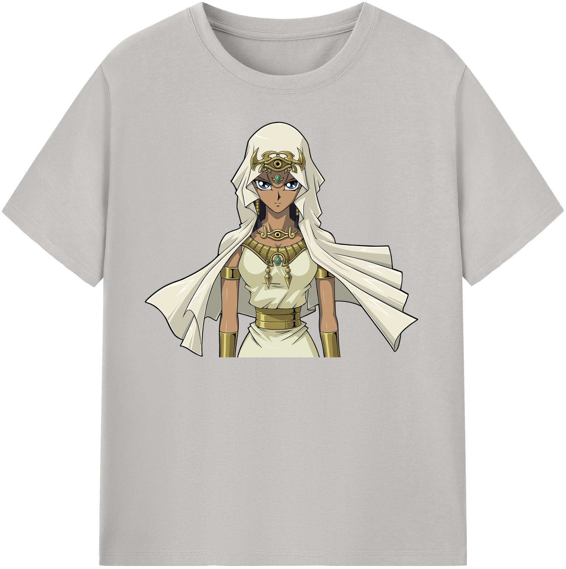 （画像用） 遊☆戯☆王 Yu-Gi-Oh! レディースカジュアルプリントTシャツ（綿100％）