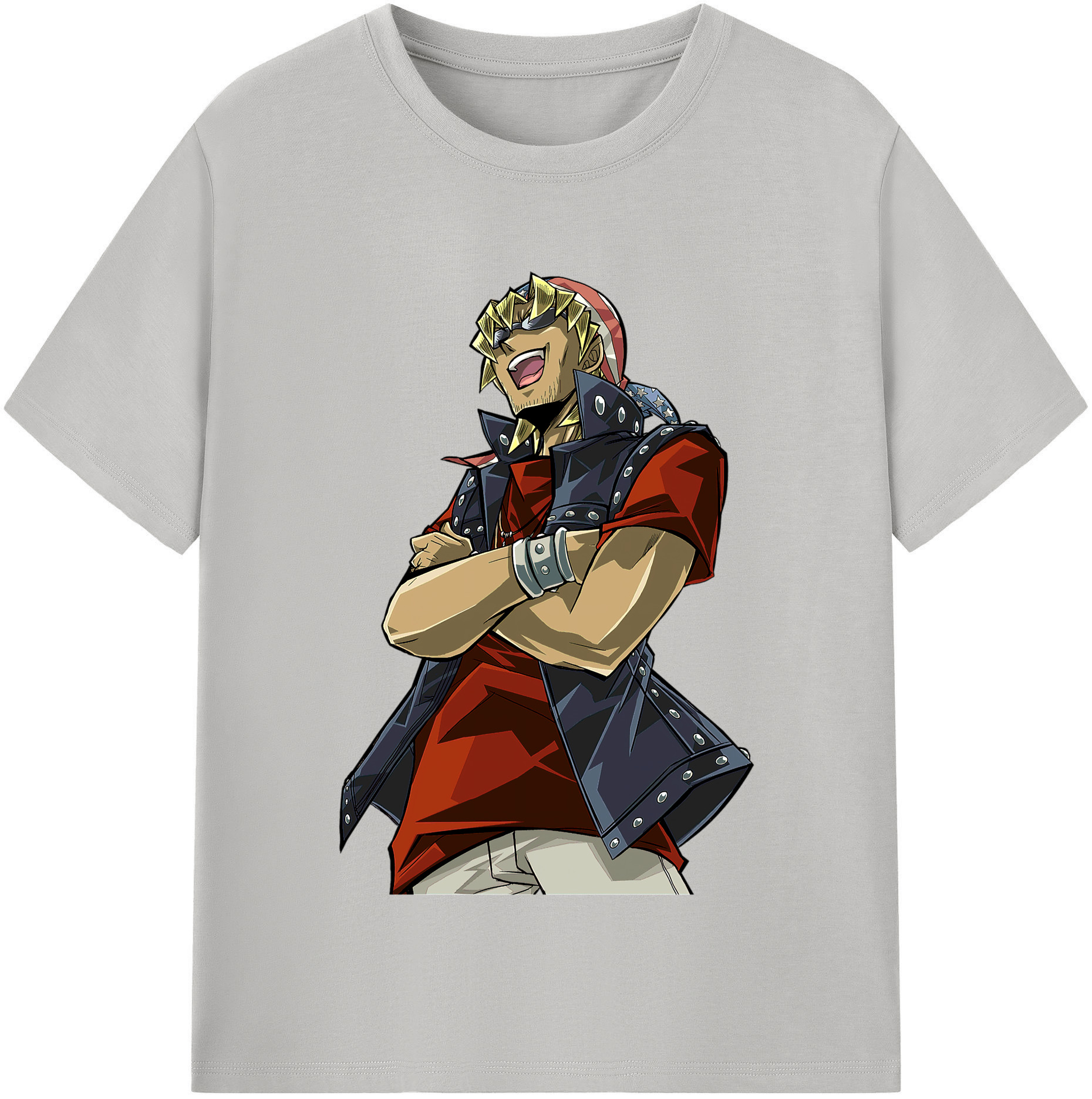 （画像用） 遊☆戯☆王 Yu-Gi-Oh! レディースカジュアルプリントTシャツ（綿100％）