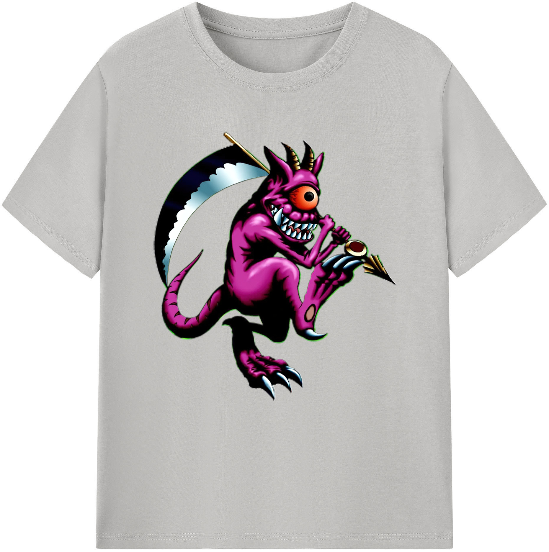 （画像用） 遊☆戯☆王 Yu-Gi-Oh! レディースカジュアルプリントTシャツ（綿100％）