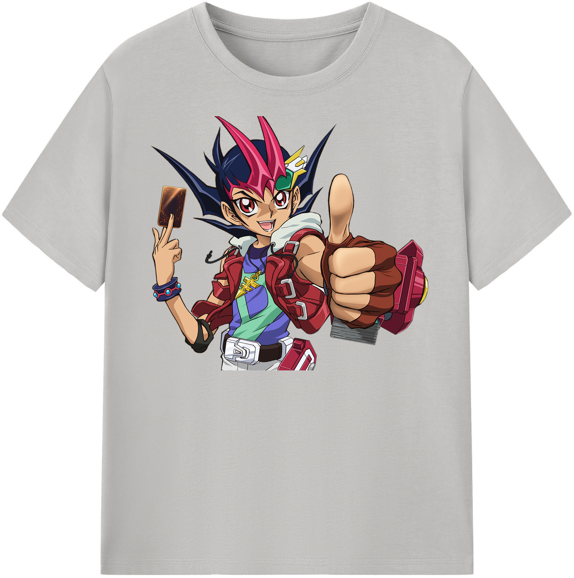 （画像用） 遊☆戯☆王 Yu-Gi-Oh! レディースカジュアルプリントTシャツ（綿100％）