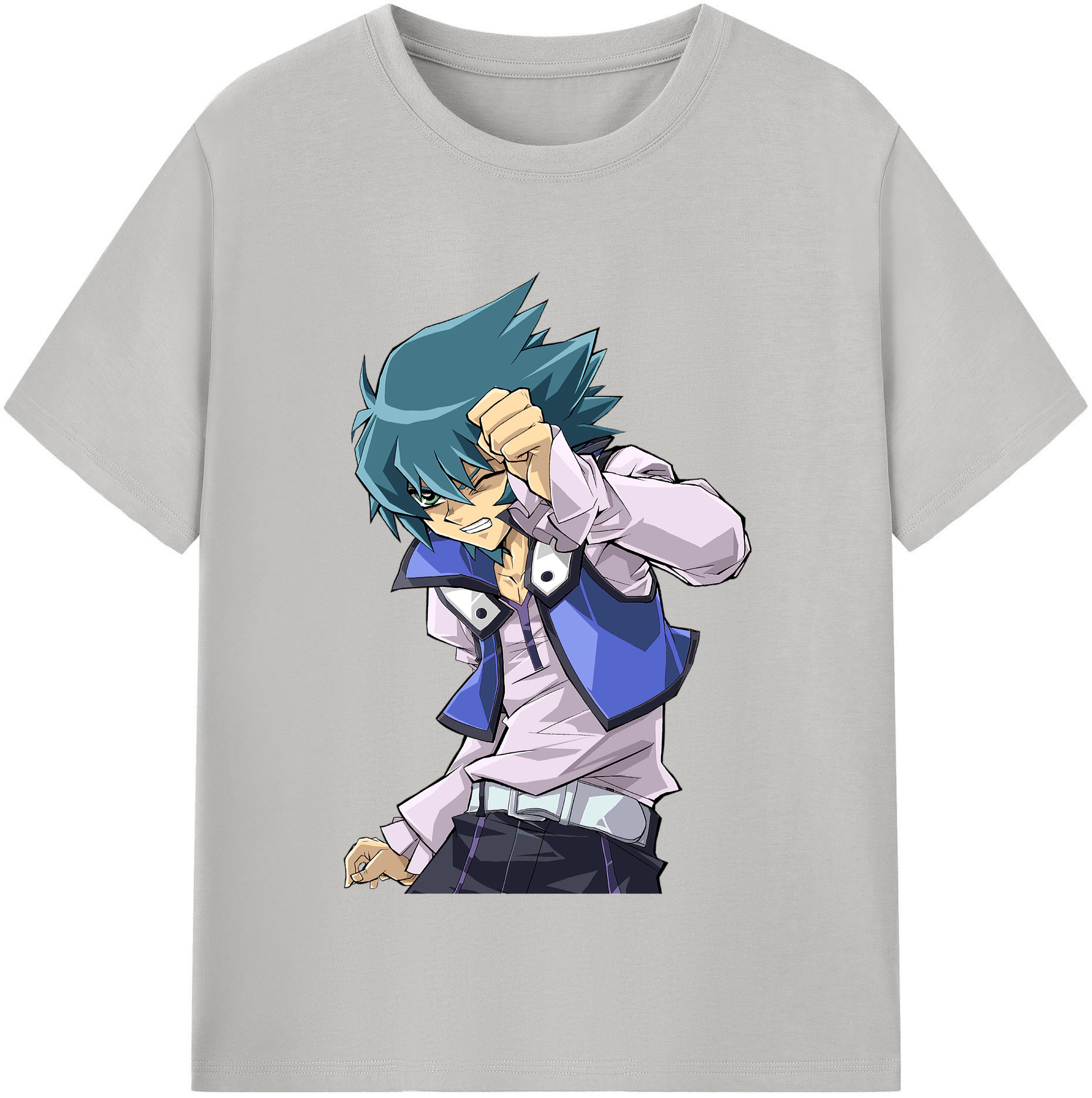 （画像用） 遊☆戯☆王 Yu-Gi-Oh! レディースカジュアルプリントTシャツ（綿100％）