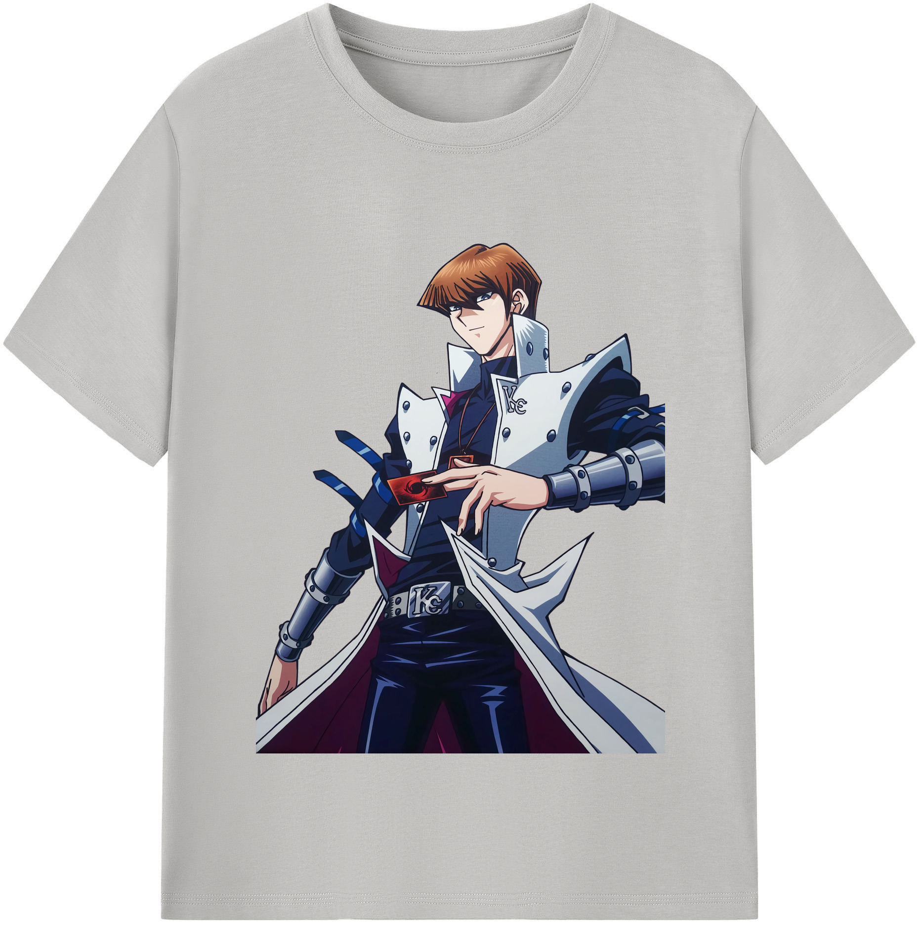 （画像用） 遊☆戯☆王 Yu-Gi-Oh! レディースカジュアルプリントTシャツ（綿100％）