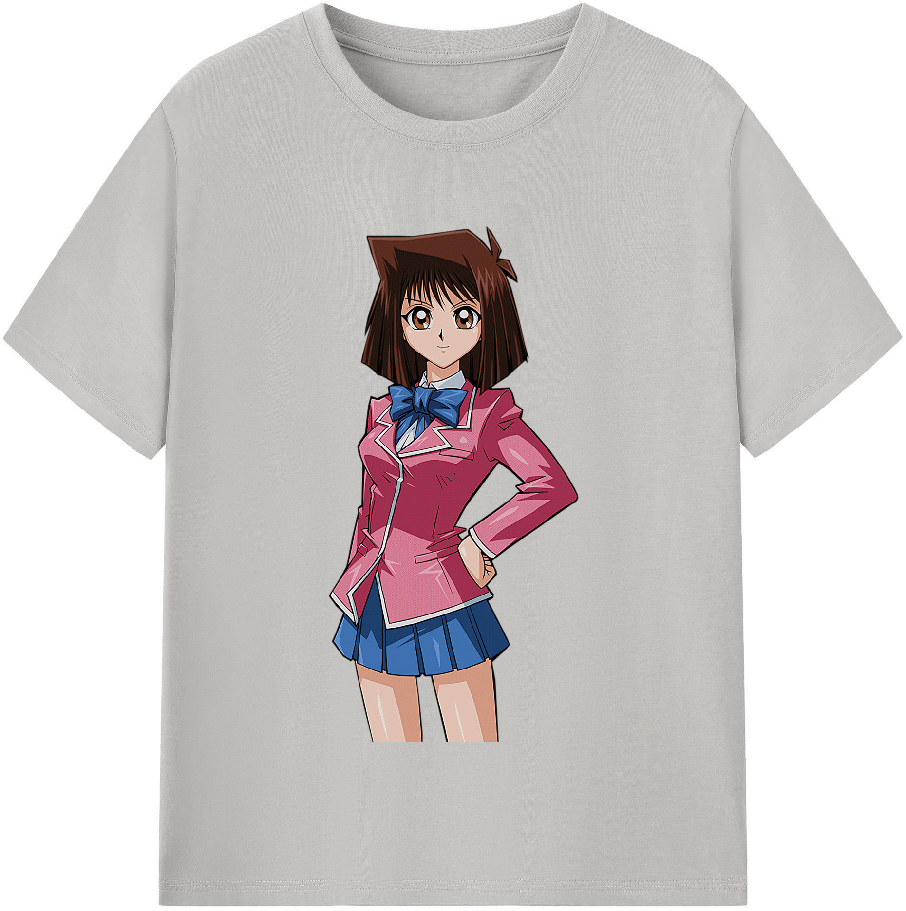 （画像用） 遊☆戯☆王 Yu-Gi-Oh! レディースカジュアルプリントTシャツ（綿100％）