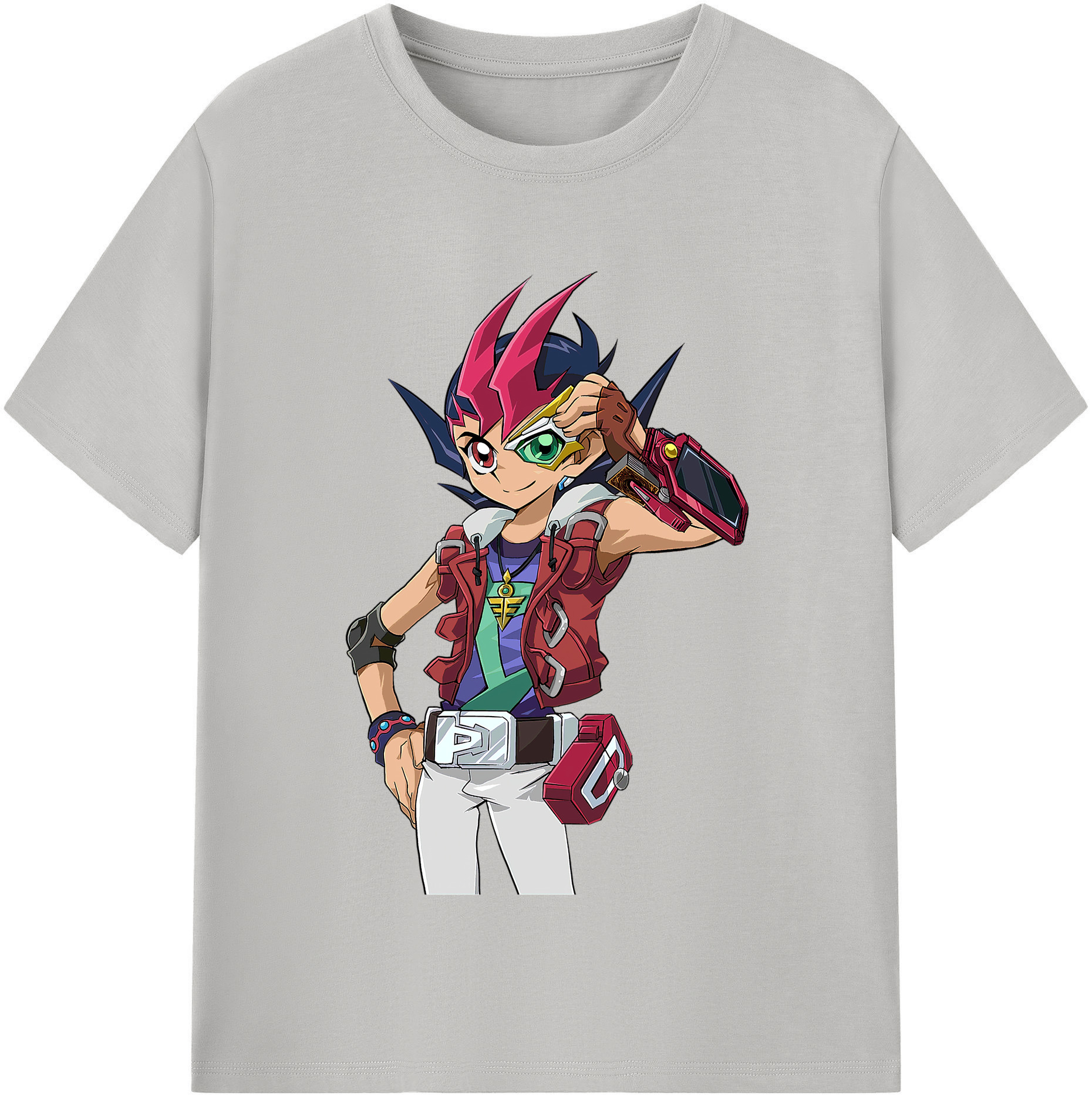 （画像用） 遊☆戯☆王 Yu-Gi-Oh! レディースカジュアルプリントTシャツ（綿100％）
