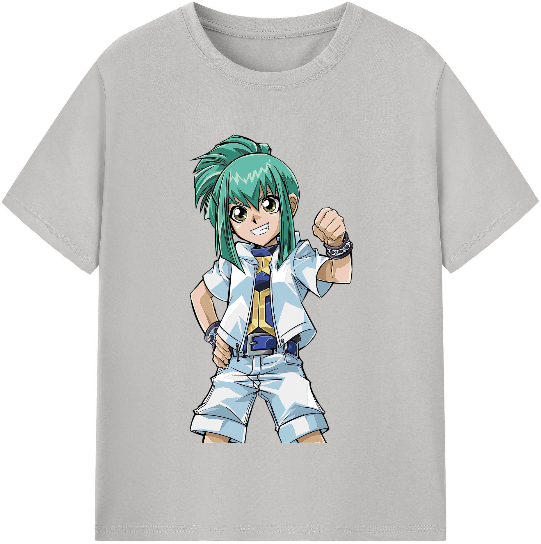 （画像用） 遊☆戯☆王 Yu-Gi-Oh! レディースカジュアルプリントTシャツ（綿100％）