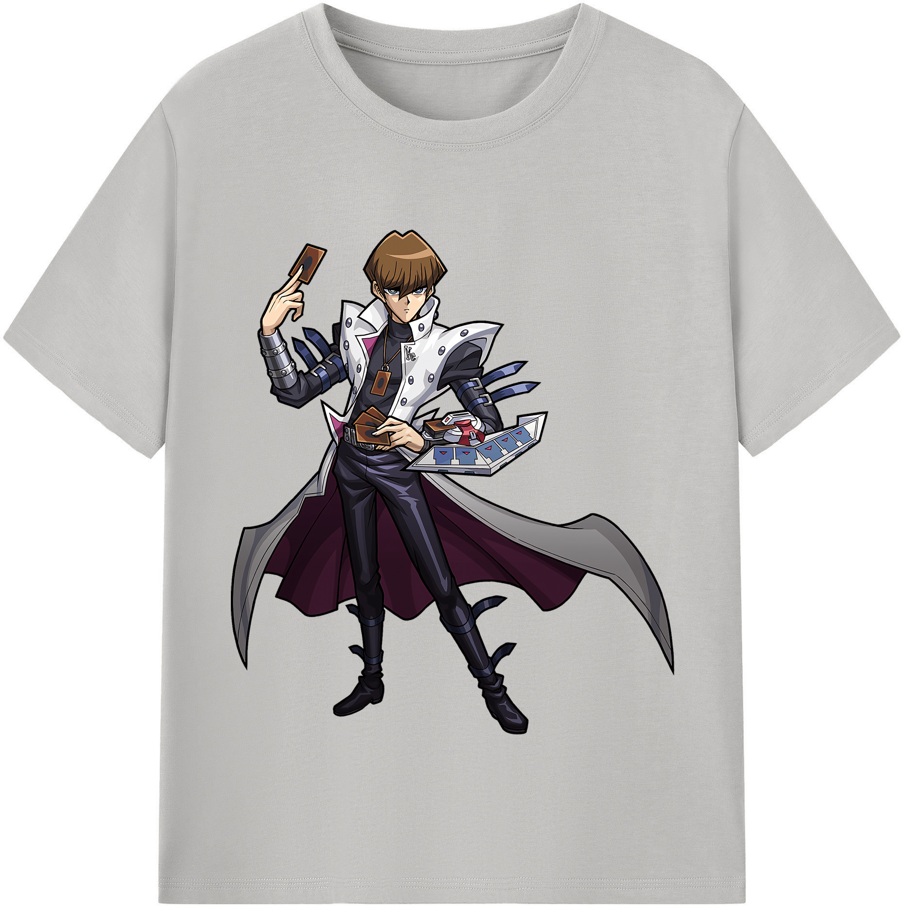 （画像用） 遊☆戯☆王 Yu-Gi-Oh! レディースカジュアルプリントTシャツ（綿100％）