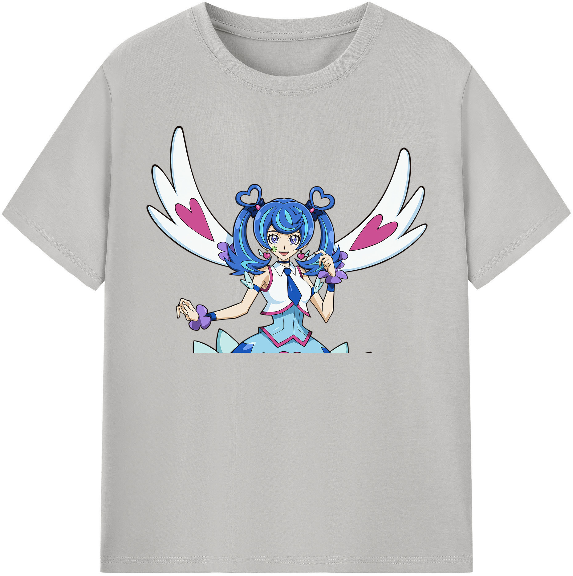 （画像用） 遊☆戯☆王 Yu-Gi-Oh! レディースカジュアルプリントTシャツ（綿100％）
