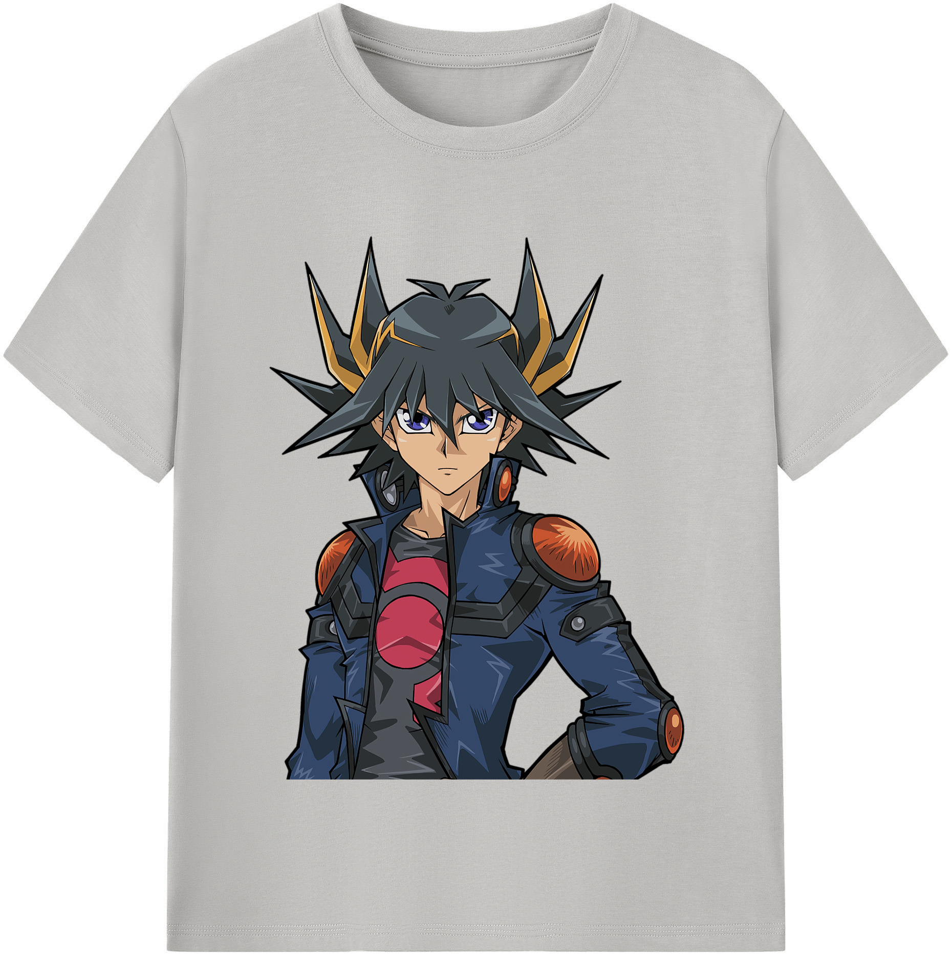 （画像用） 遊☆戯☆王 Yu-Gi-Oh! レディースカジュアルプリントTシャツ（綿100％）