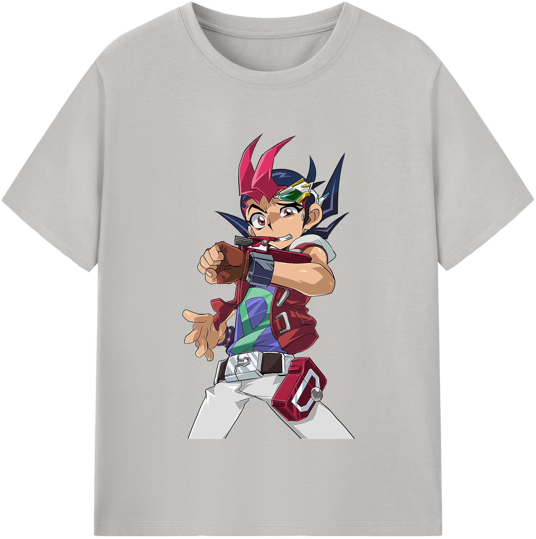 （画像用） 遊☆戯☆王 Yu-Gi-Oh! レディースカジュアルプリントTシャツ（綿100％）