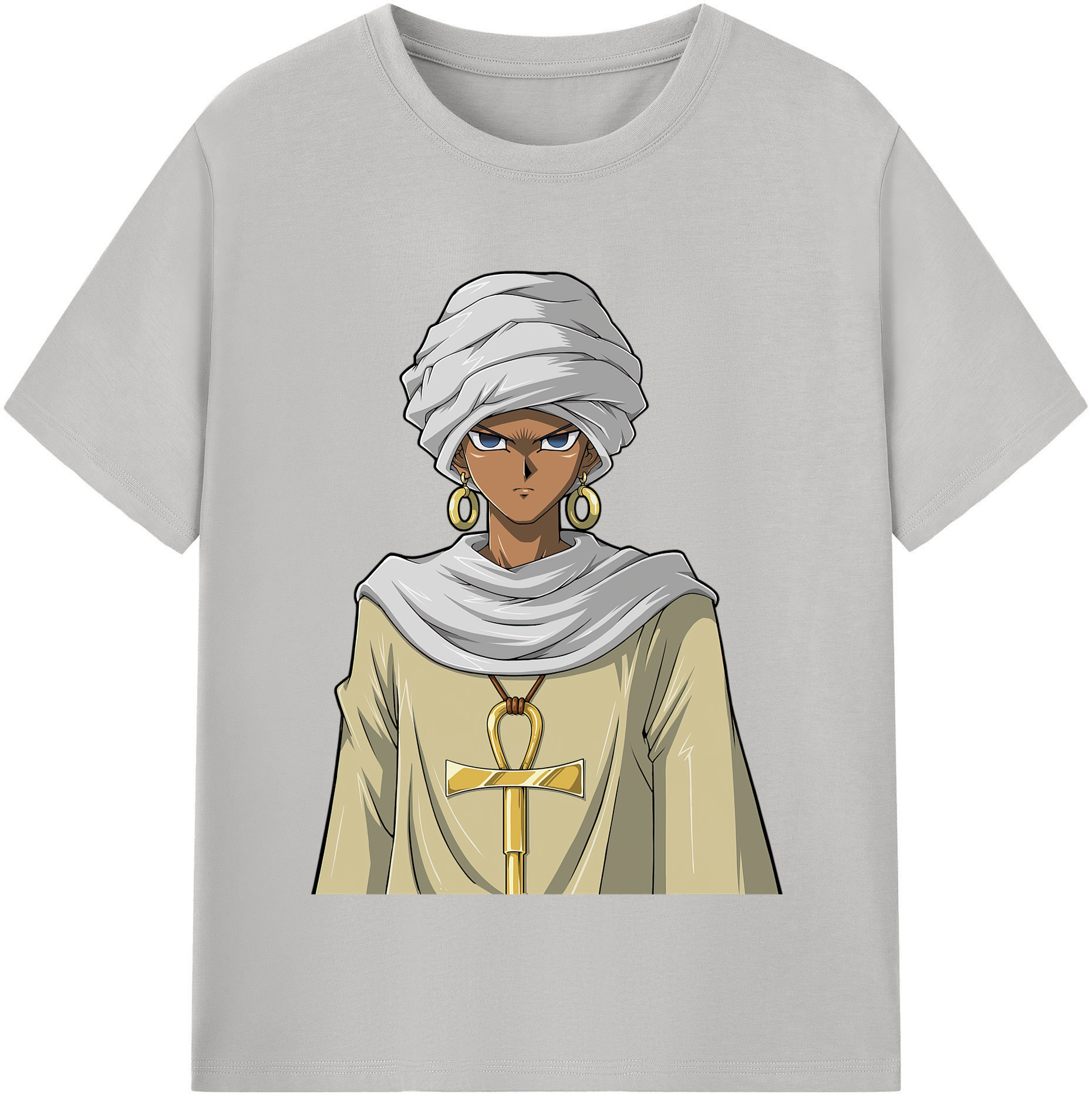 （画像用） 遊☆戯☆王 Yu-Gi-Oh! レディースカジュアルプリントTシャツ（綿100％）