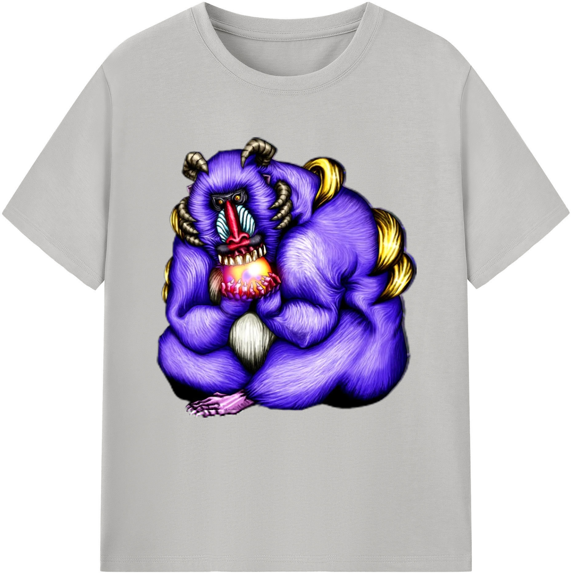 （画像用） 遊☆戯☆王 Yu-Gi-Oh! レディースカジュアルプリントTシャツ（綿100％）