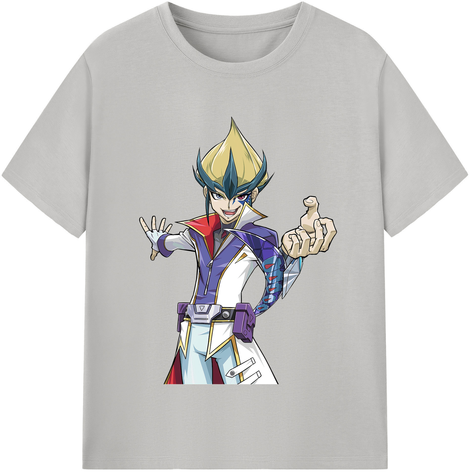 （画像用） 遊☆戯☆王 Yu-Gi-Oh! レディースカジュアルプリントTシャツ（綿100％）