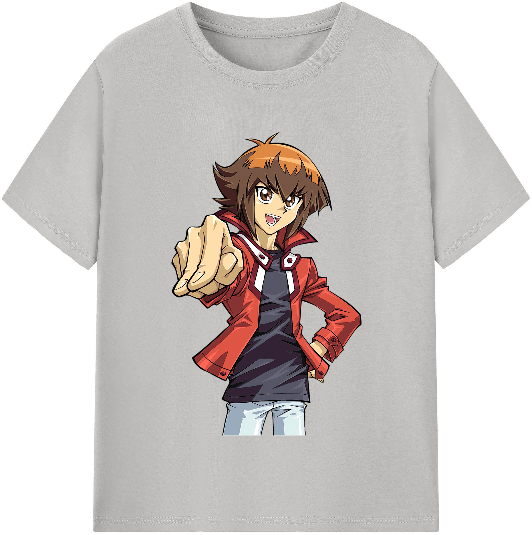 （画像用） 遊☆戯☆王 Yu-Gi-Oh! レディースカジュアルプリントTシャツ（綿100％）