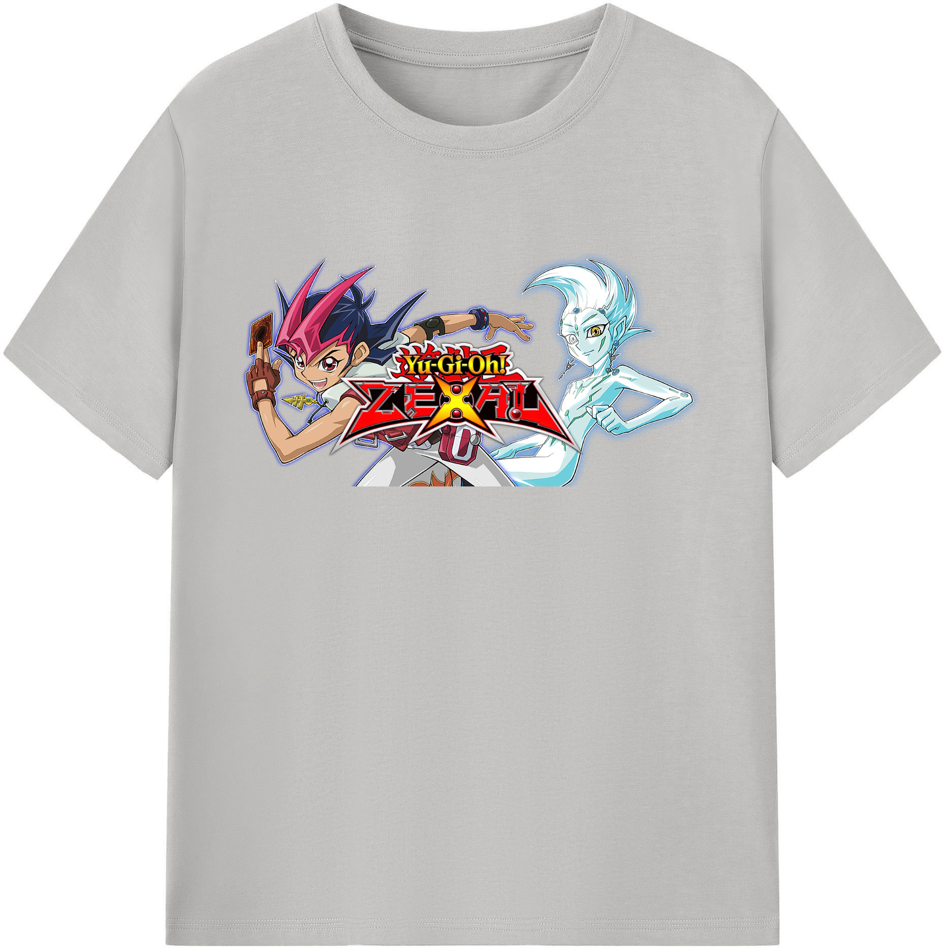 （画像用） 遊☆戯☆王 Yu-Gi-Oh! レディースカジュアルプリントTシャツ（綿100％）