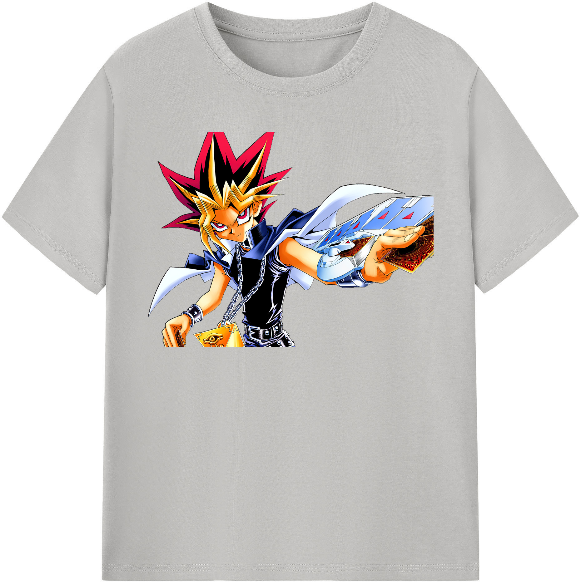 （画像用） 遊☆戯☆王 Yu-Gi-Oh! レディースカジュアルプリントTシャツ（綿100％）