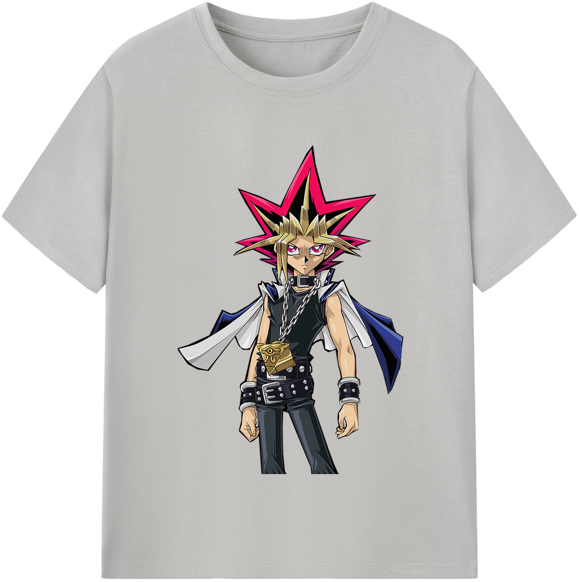 （画像用） 遊☆戯☆王 Yu-Gi-Oh! レディースカジュアルプリントTシャツ（綿100％）