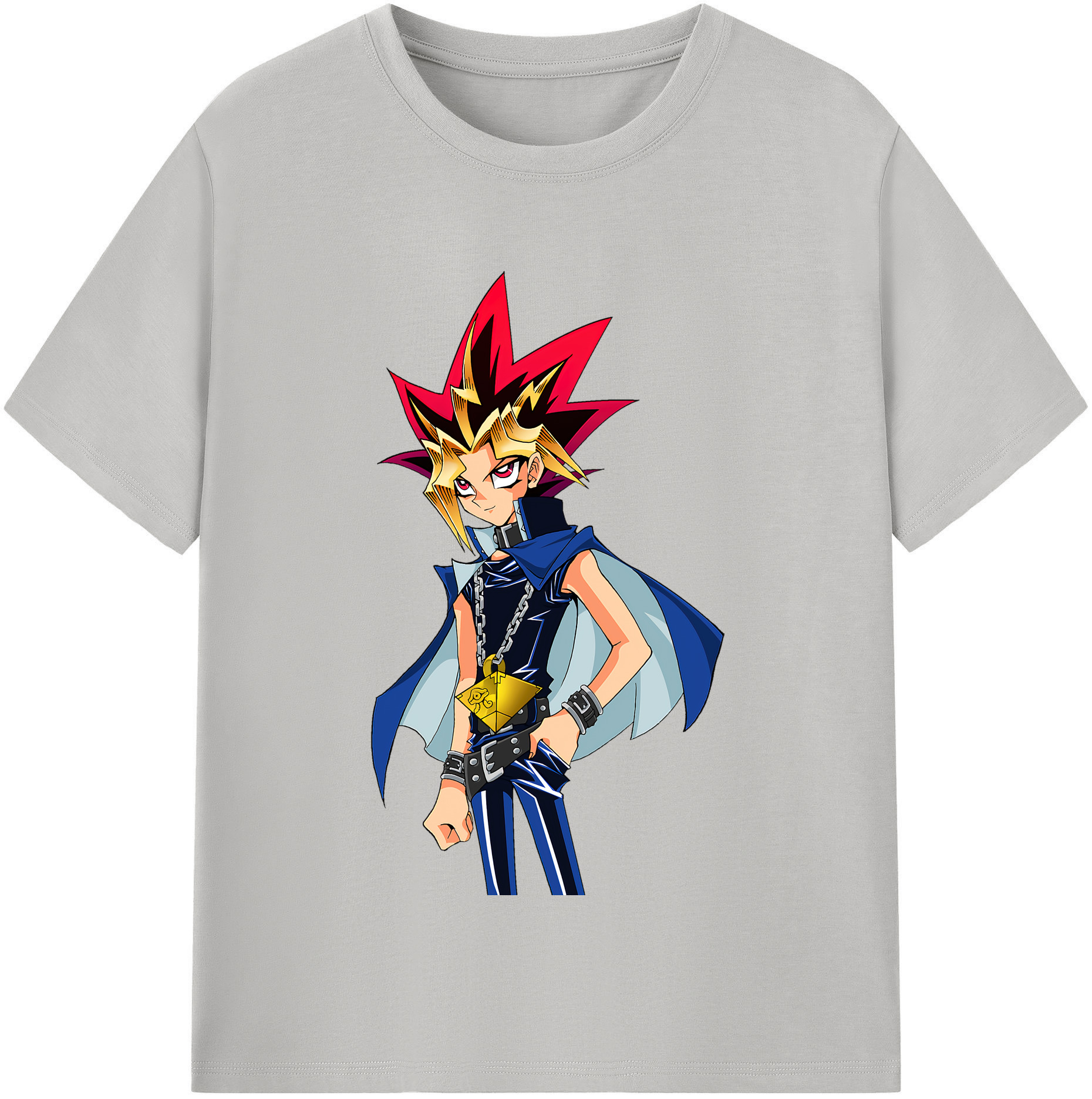（画像用） 遊☆戯☆王 Yu-Gi-Oh! レディースカジュアルプリントTシャツ（綿100％）