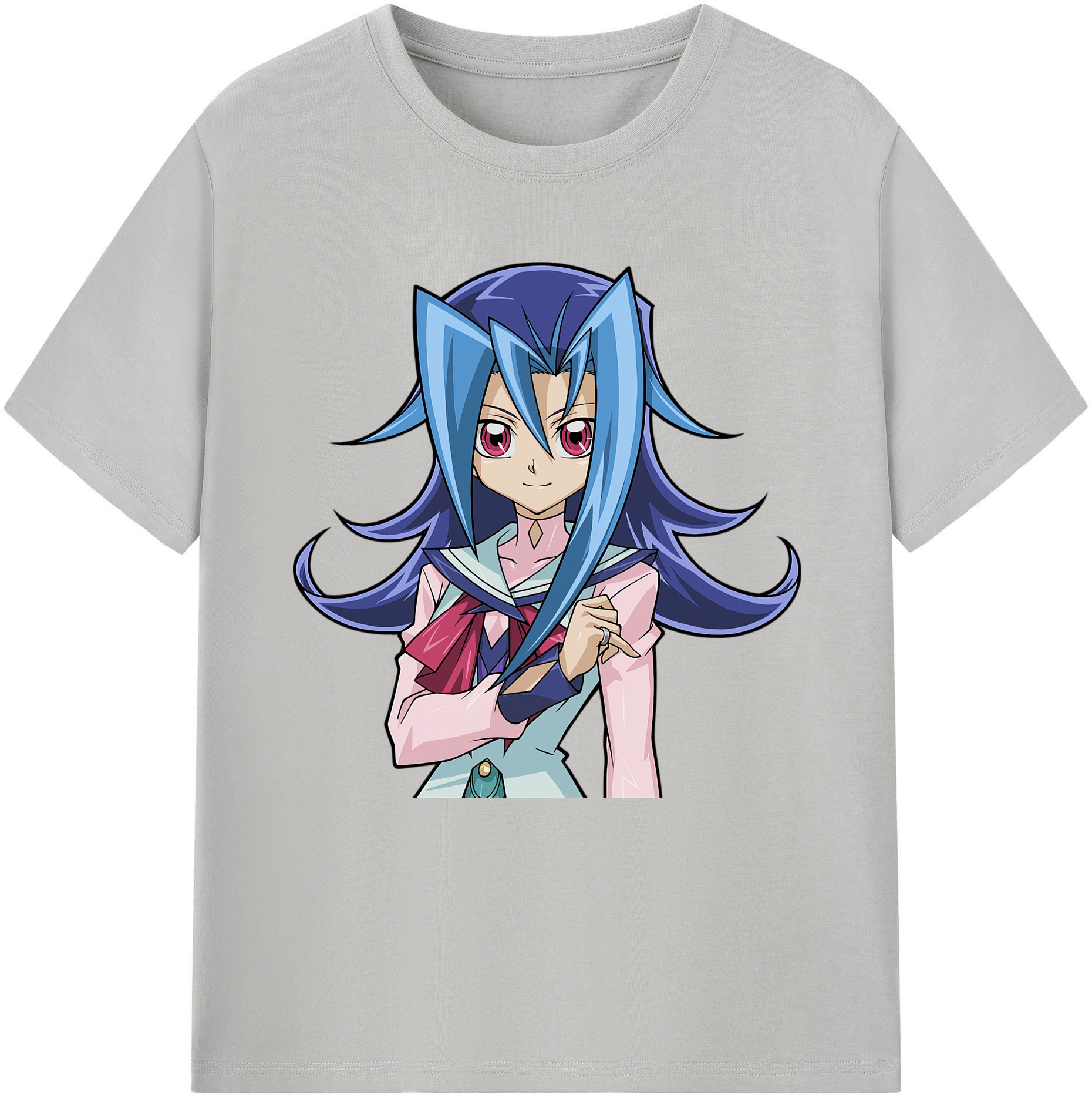 （画像用） 遊☆戯☆王 Yu-Gi-Oh! レディースカジュアルプリントTシャツ（綿100％）