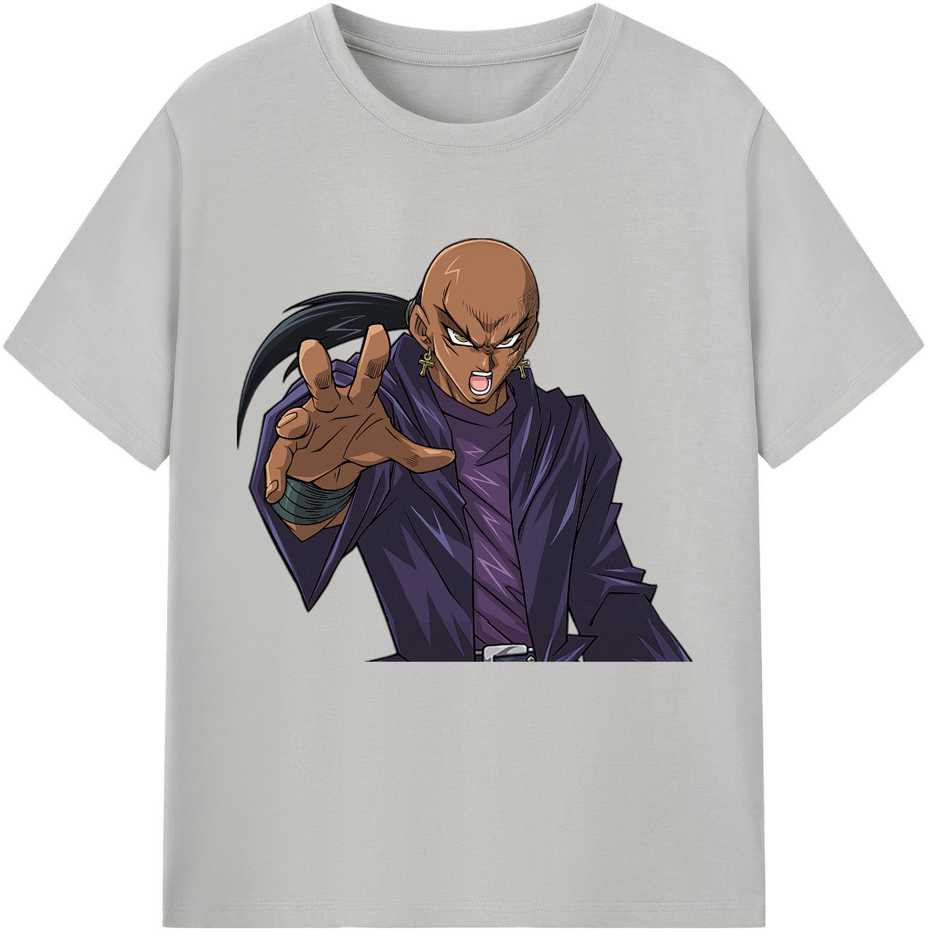 （画像用） 遊☆戯☆王 Yu-Gi-Oh! レディースカジュアルプリントTシャツ（綿100％）
