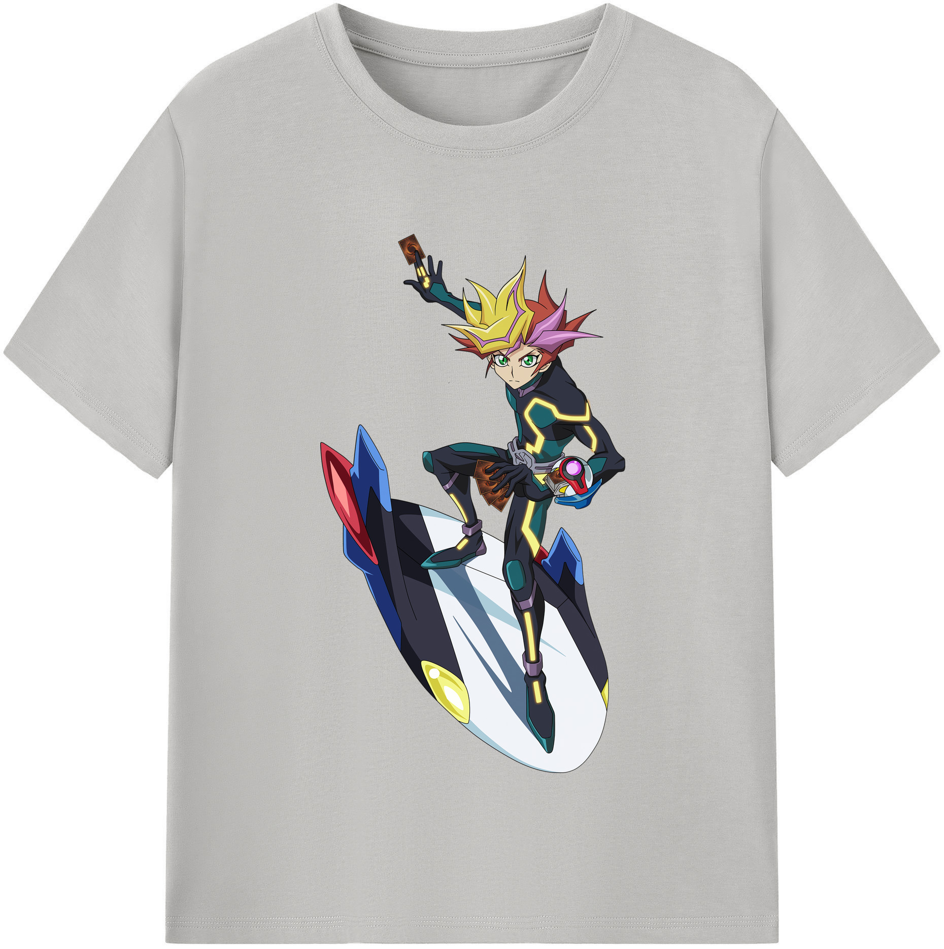 （画像用） 遊☆戯☆王 Yu-Gi-Oh! レディースカジュアルプリントTシャツ（綿100％）