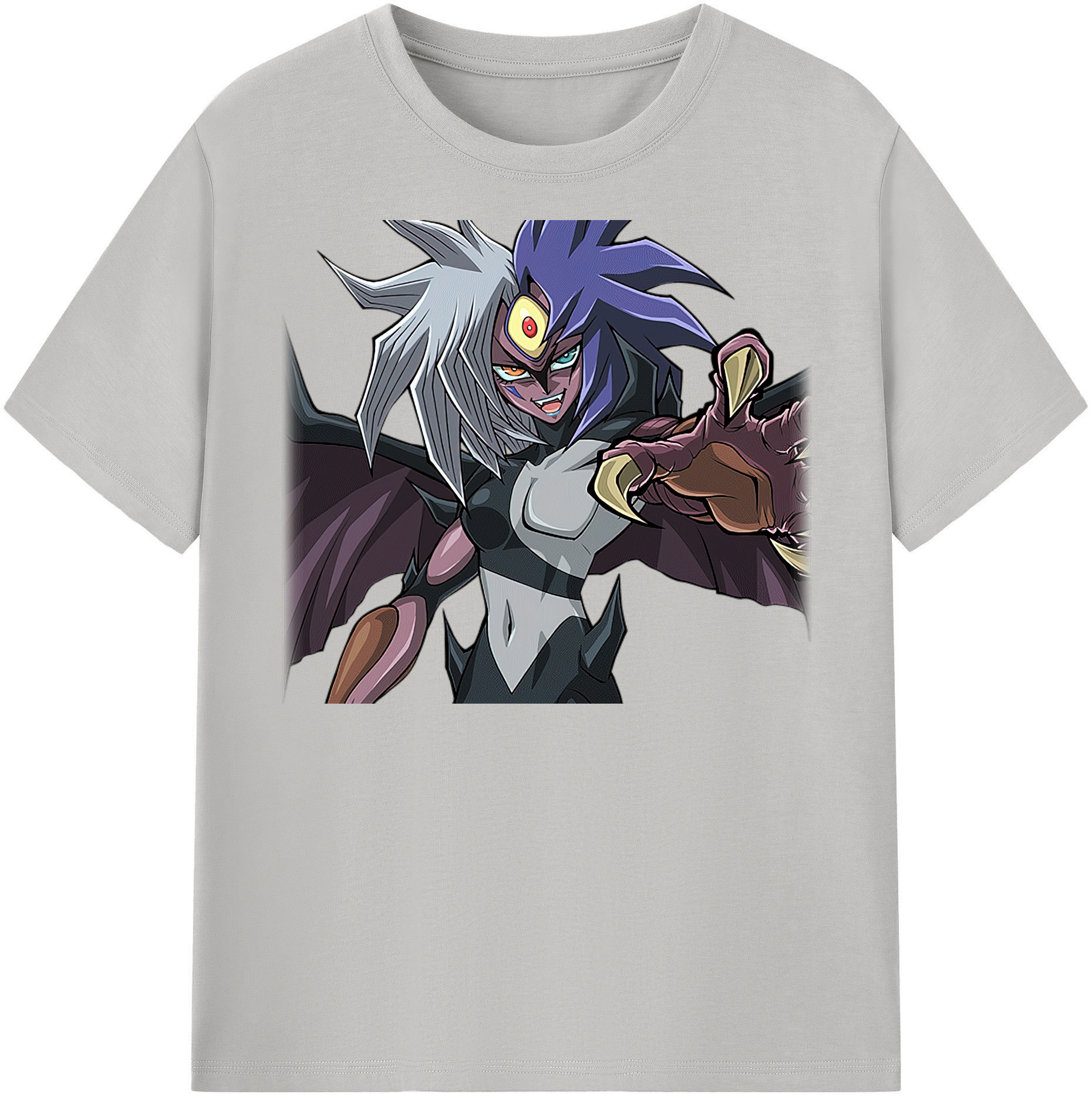 （画像用） 遊☆戯☆王 Yu-Gi-Oh! レディースカジュアルプリントTシャツ（綿100％）