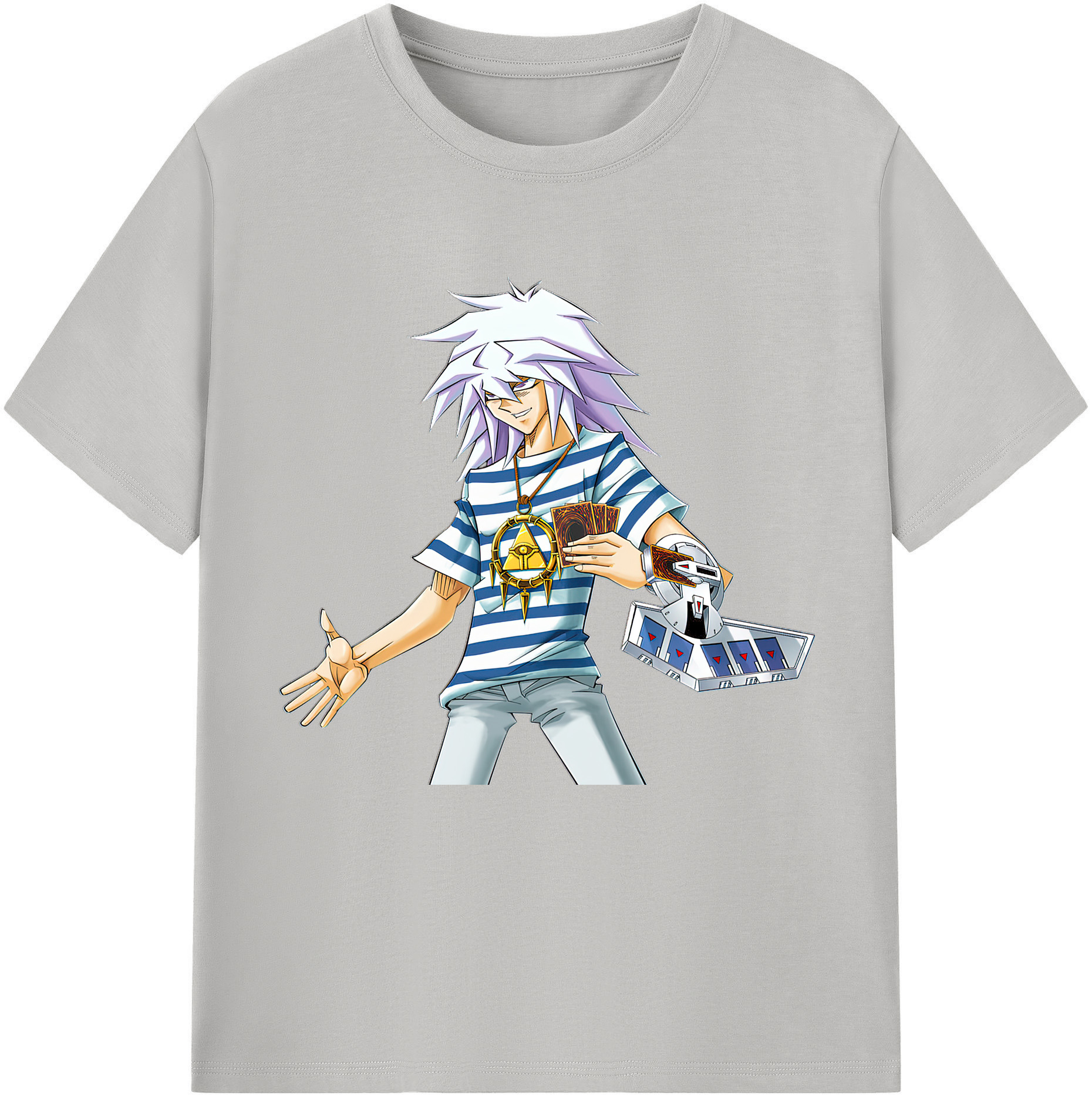 （画像用） 遊☆戯☆王 Yu-Gi-Oh! レディースカジュアルプリントTシャツ（綿100％）