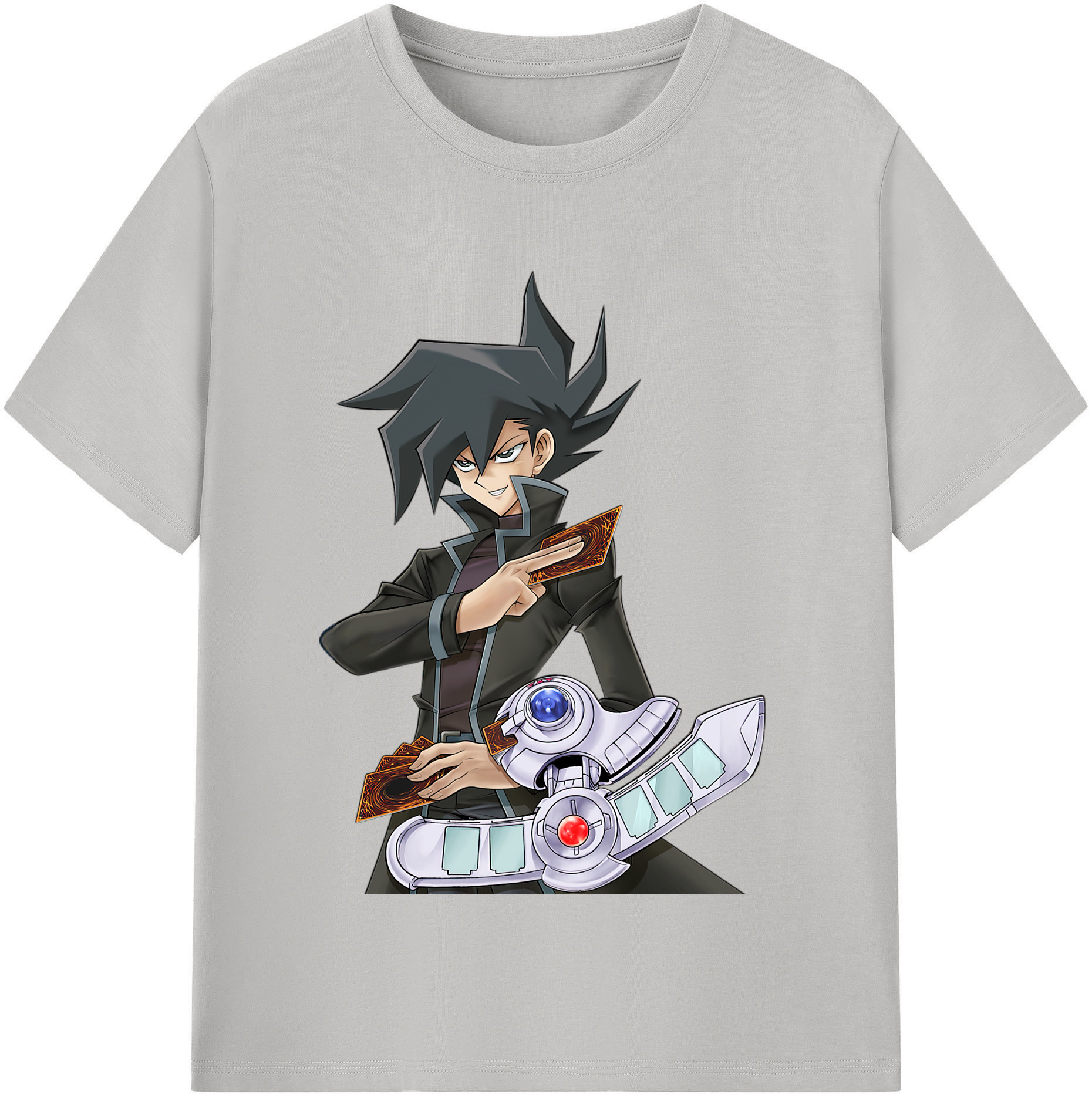 （画像用） 遊☆戯☆王 Yu-Gi-Oh! レディースカジュアルプリントTシャツ（綿100％）