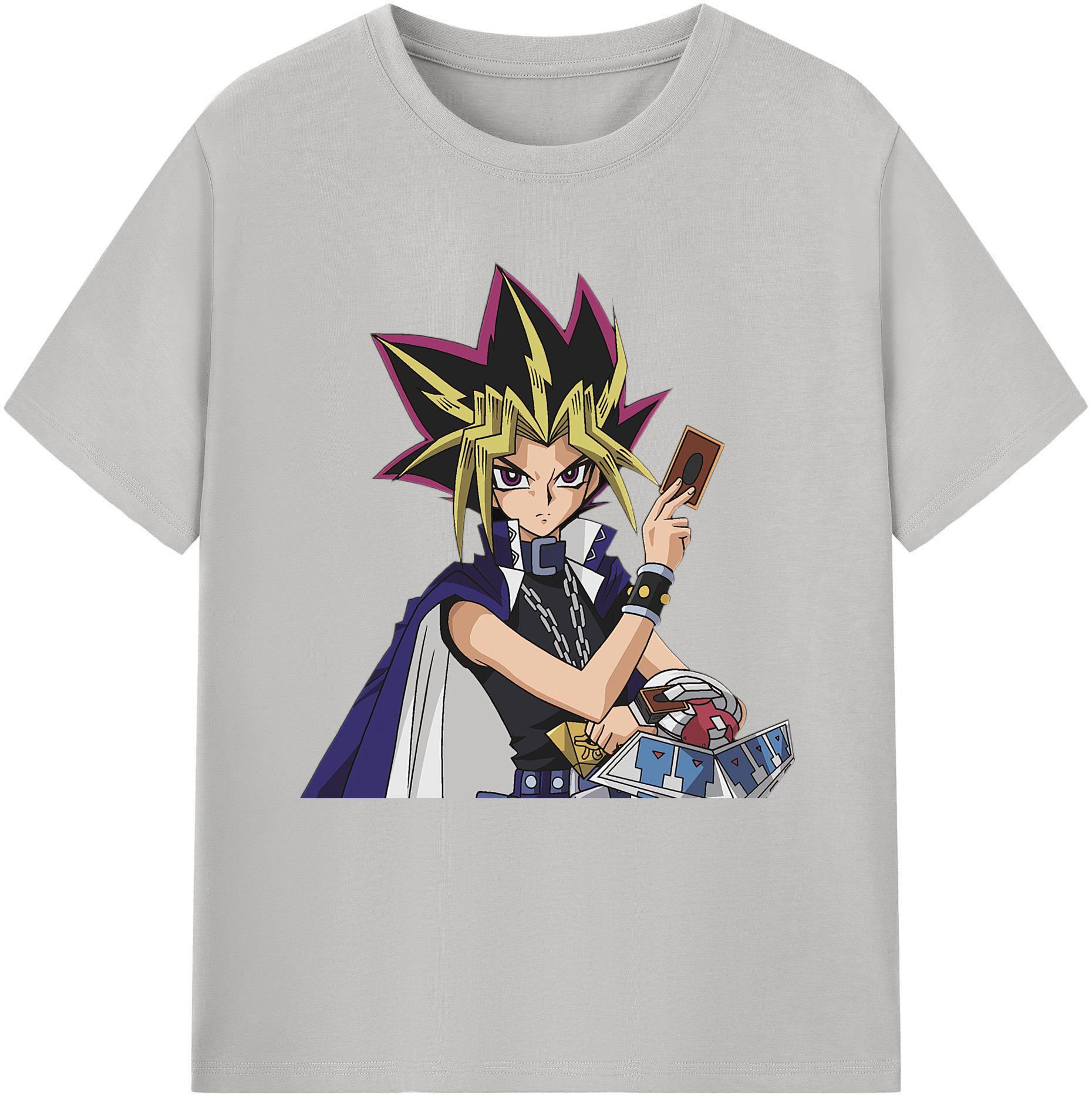 （画像用） 遊☆戯☆王 Yu-Gi-Oh! レディースカジュアルプリントTシャツ（綿100％）