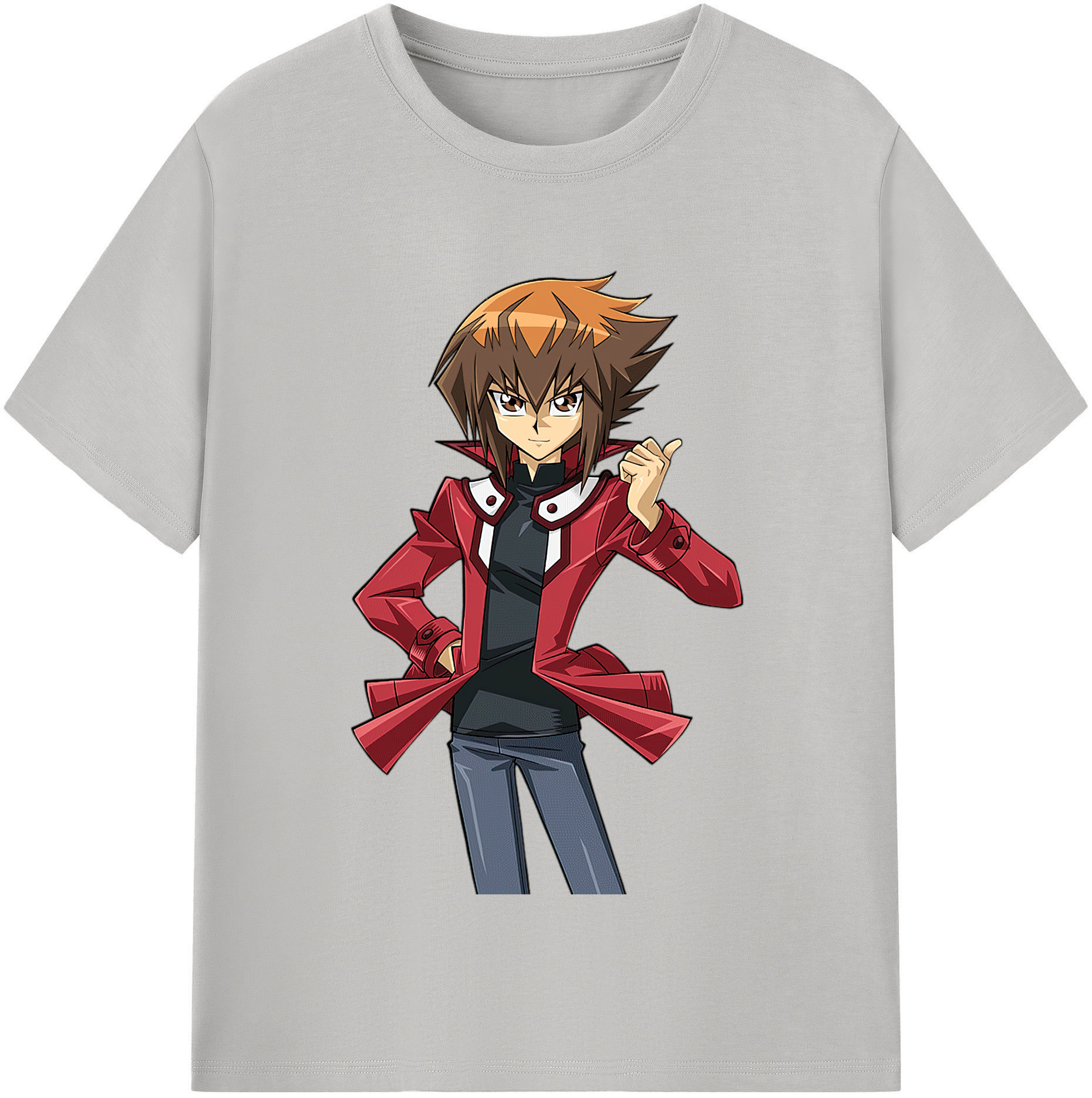 （画像用） 遊☆戯☆王 Yu-Gi-Oh! レディースカジュアルプリントTシャツ（綿100％）