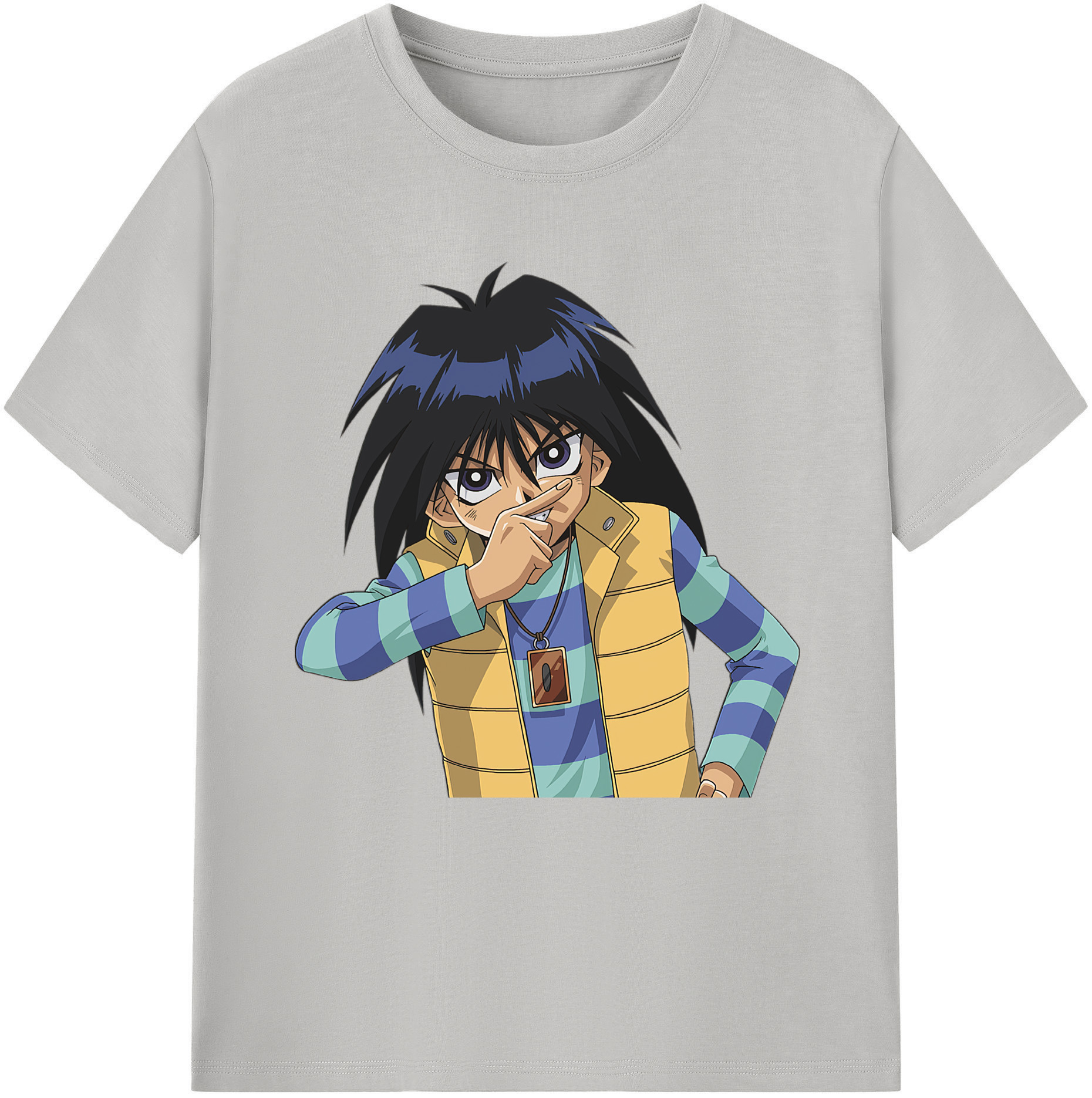 （画像用） 遊☆戯☆王 Yu-Gi-Oh! レディースカジュアルプリントTシャツ（綿100％）