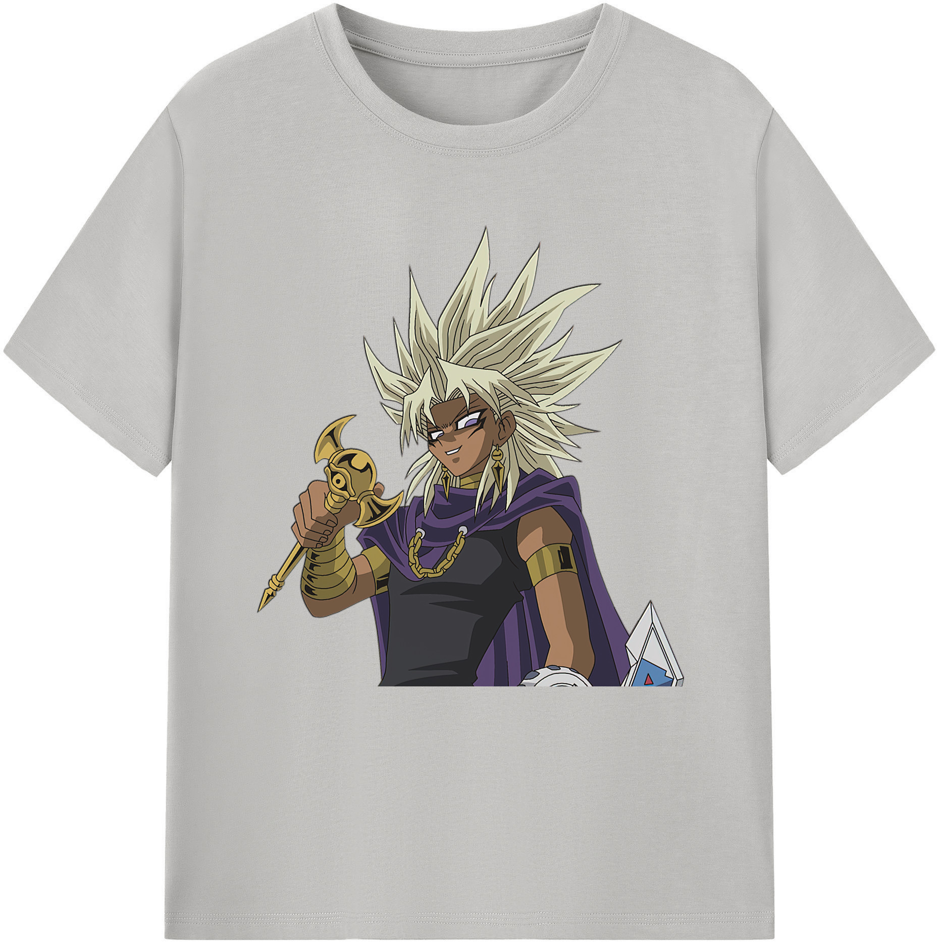 （画像用） 遊☆戯☆王 Yu-Gi-Oh! レディースカジュアルプリントTシャツ（綿100％）