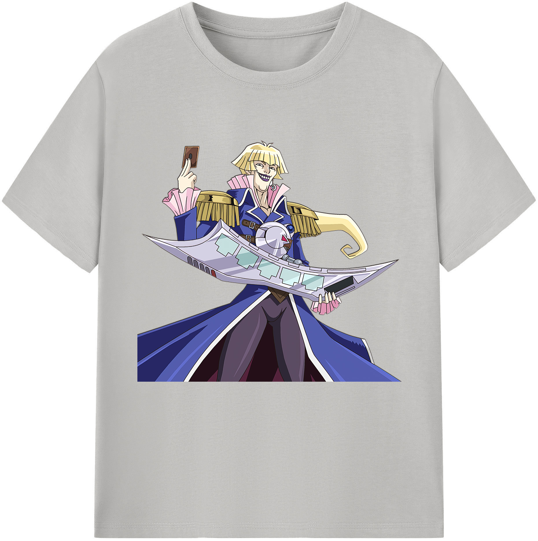 （画像用） 遊☆戯☆王 Yu-Gi-Oh! レディースカジュアルプリントTシャツ（綿100％）