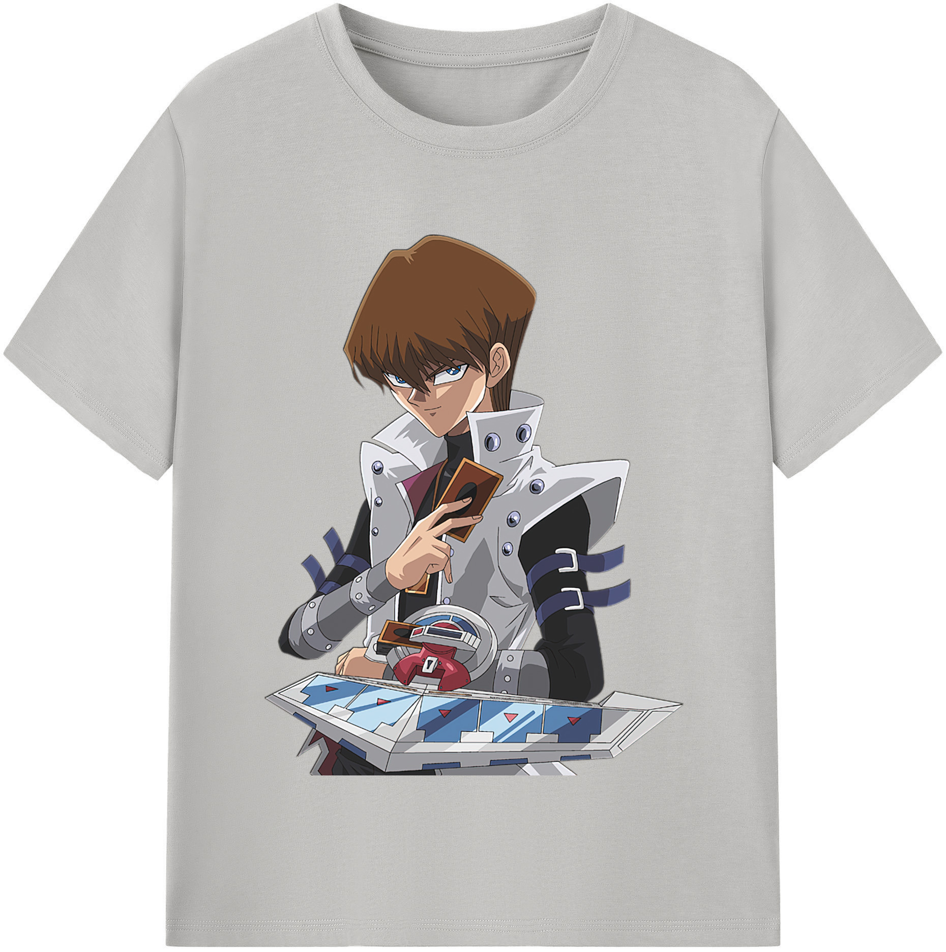 （画像用） 遊☆戯☆王 Yu-Gi-Oh! レディースカジュアルプリントTシャツ（綿100％）