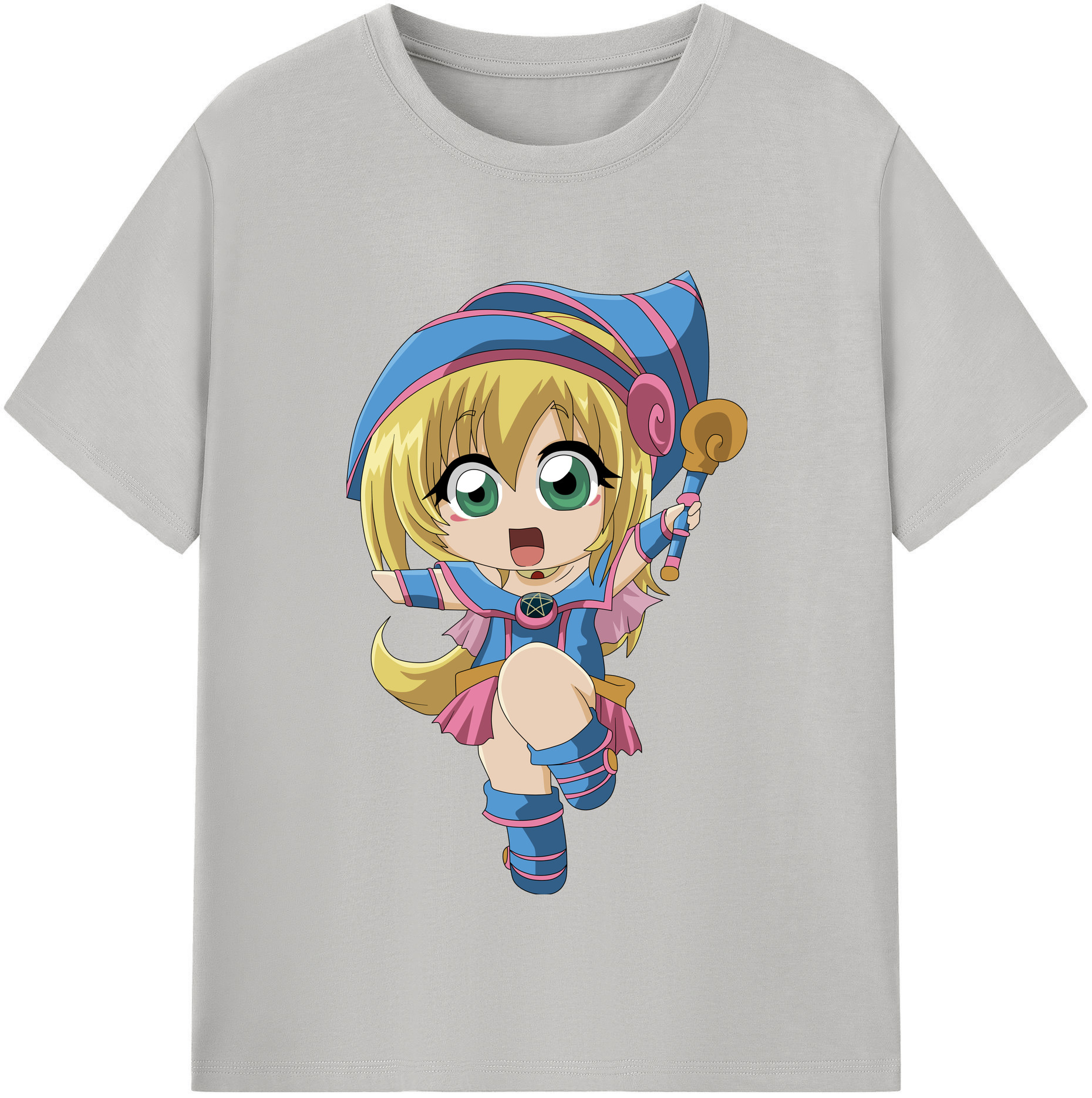 （画像用） 遊☆戯☆王 Yu-Gi-Oh! レディースカジュアルプリントTシャツ（綿100％）