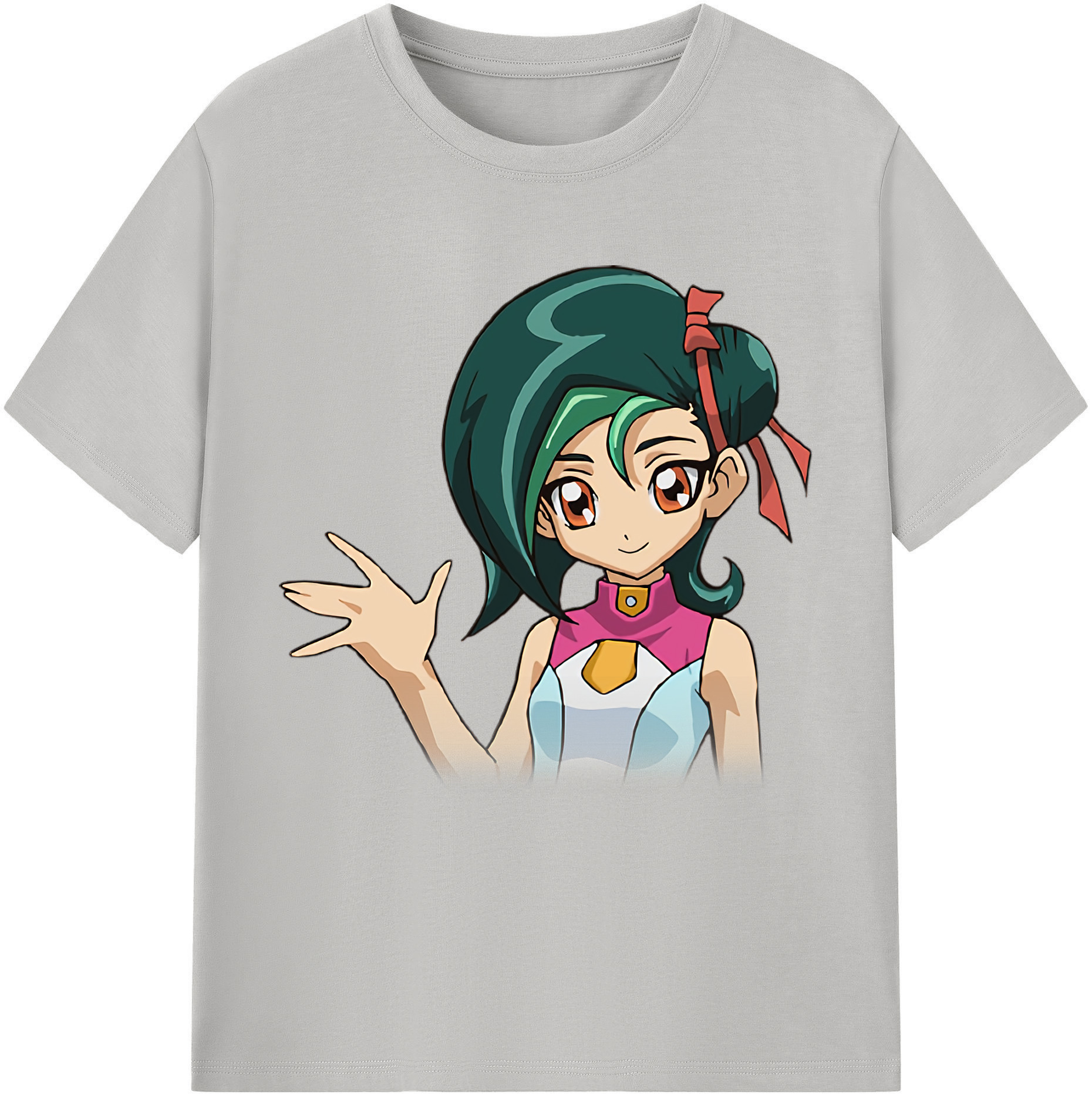 （画像用） 遊☆戯☆王 Yu-Gi-Oh! レディースカジュアルプリントTシャツ（綿100％）
