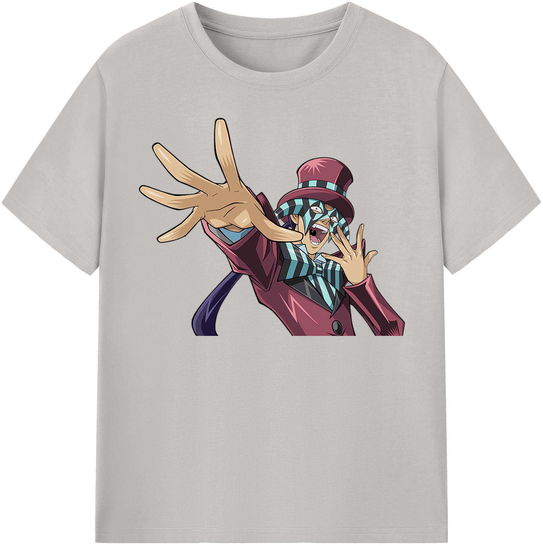 （画像用） 遊☆戯☆王 Yu-Gi-Oh! レディースカジュアルプリントTシャツ（綿100％）