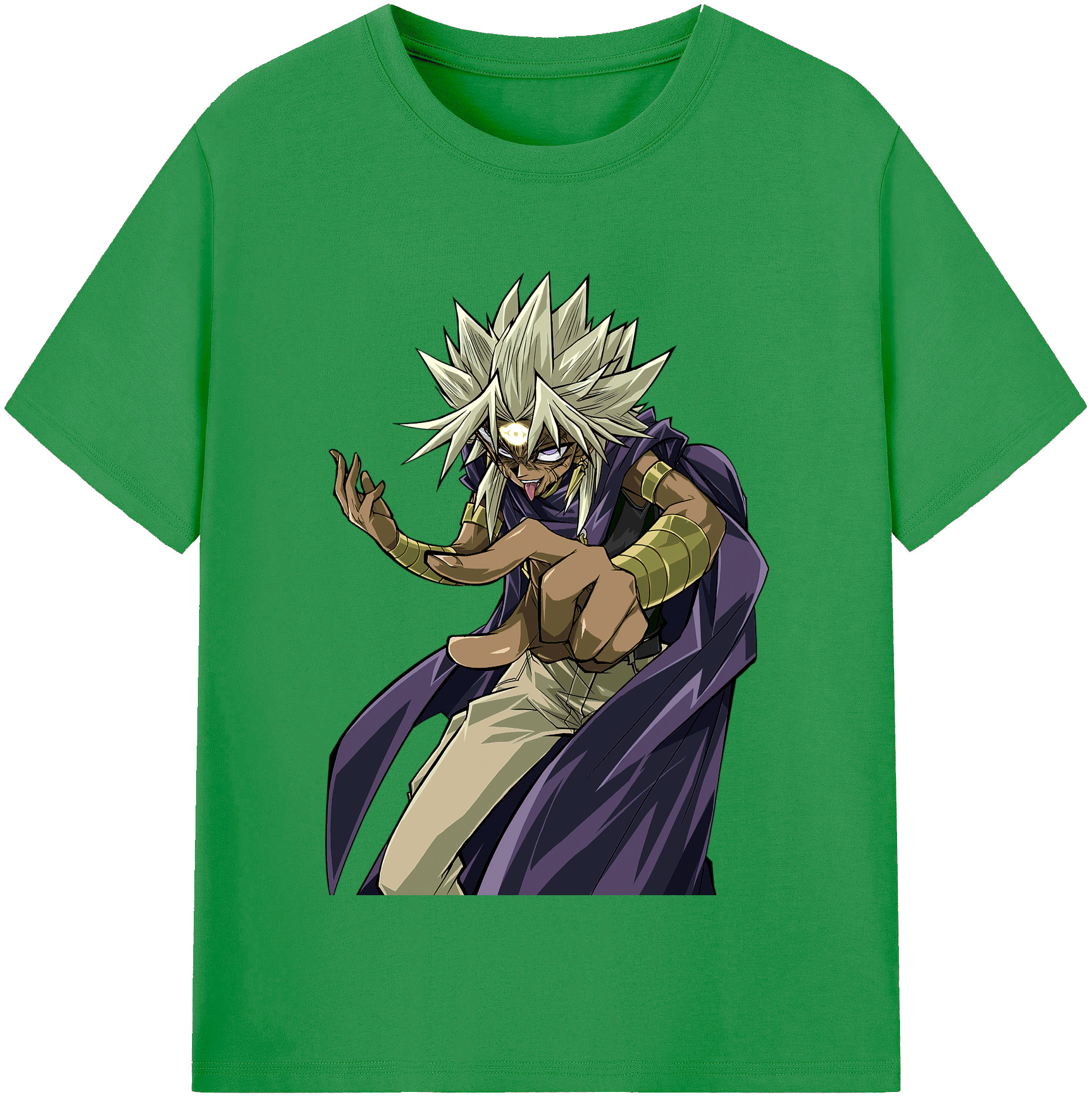 （画像用） 遊☆戯☆王 Yu-Gi-Oh! レディースカジュアルプリントTシャツ（綿100％）