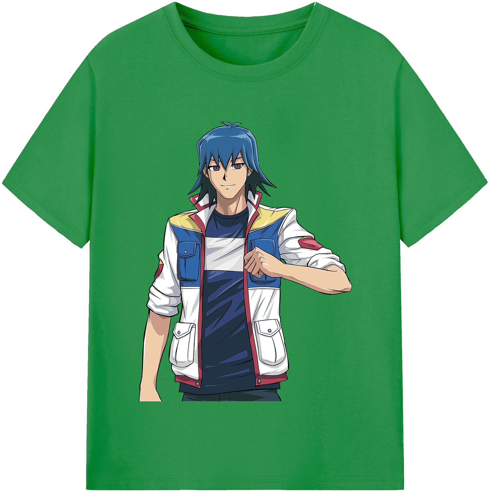 （画像用） 遊☆戯☆王 Yu-Gi-Oh! レディースカジュアルプリントTシャツ（綿100％）