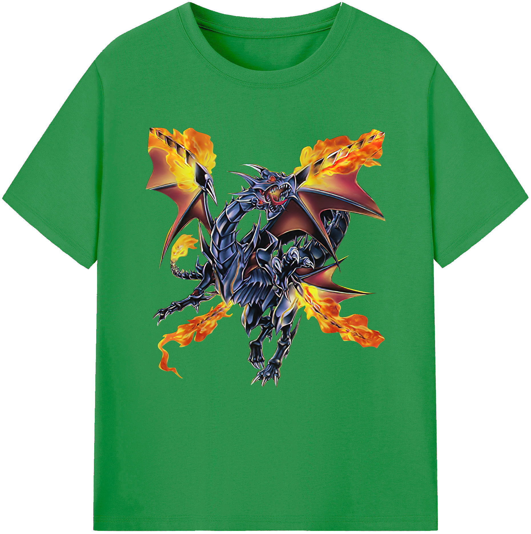 （画像用） 遊☆戯☆王 Yu-Gi-Oh! レディースカジュアルプリントTシャツ（綿100％）