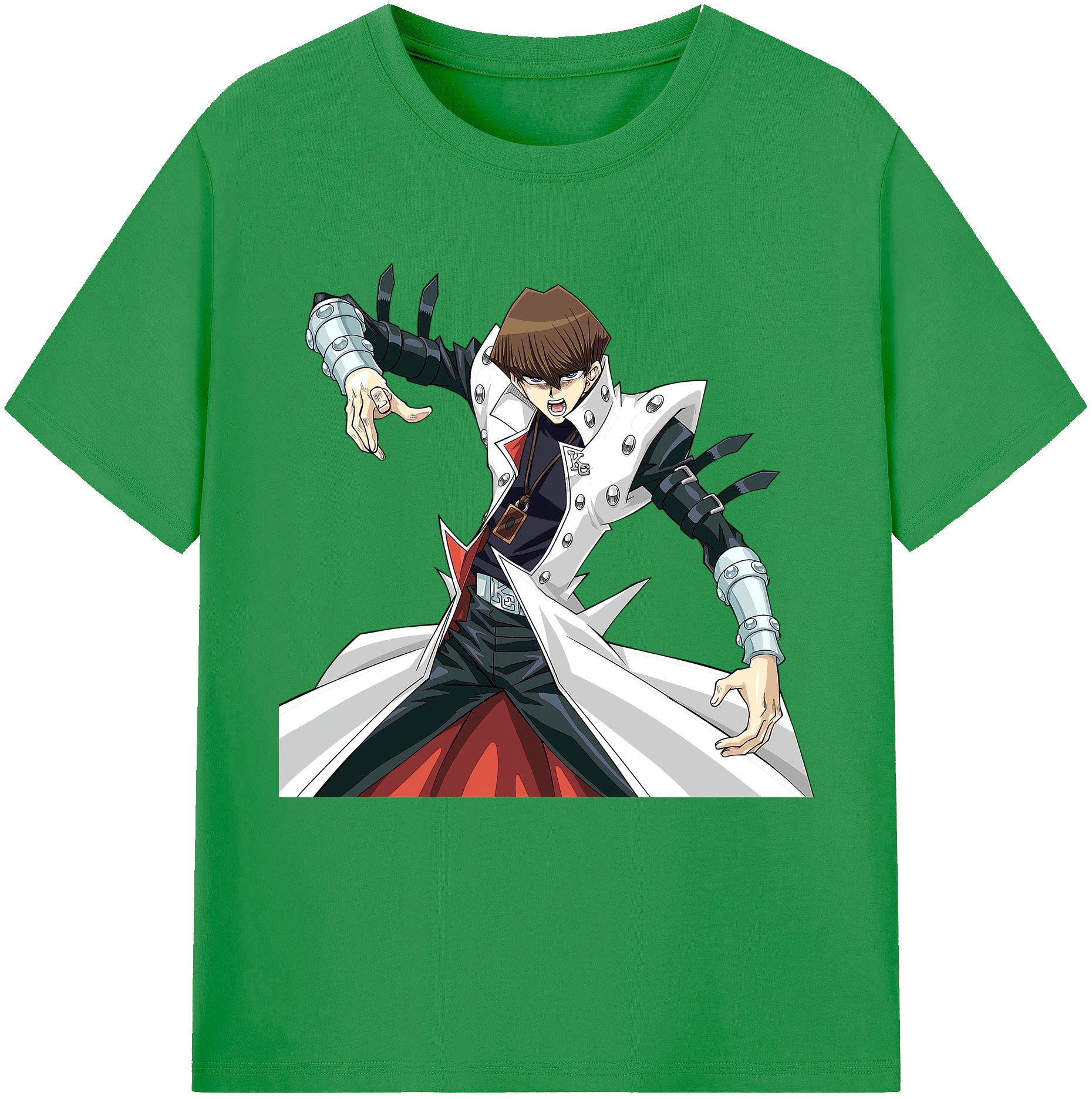 （画像用） 遊☆戯☆王 Yu-Gi-Oh! レディースカジュアルプリントTシャツ（綿100％）