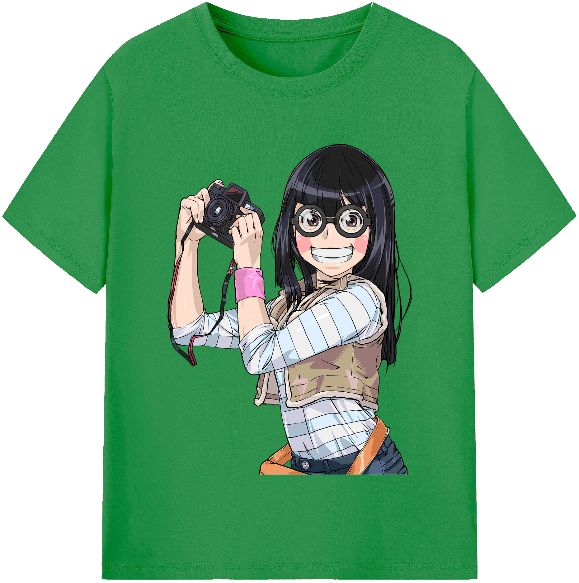 （画像用） 遊☆戯☆王 Yu-Gi-Oh! レディースカジュアルプリントTシャツ（綿100％）