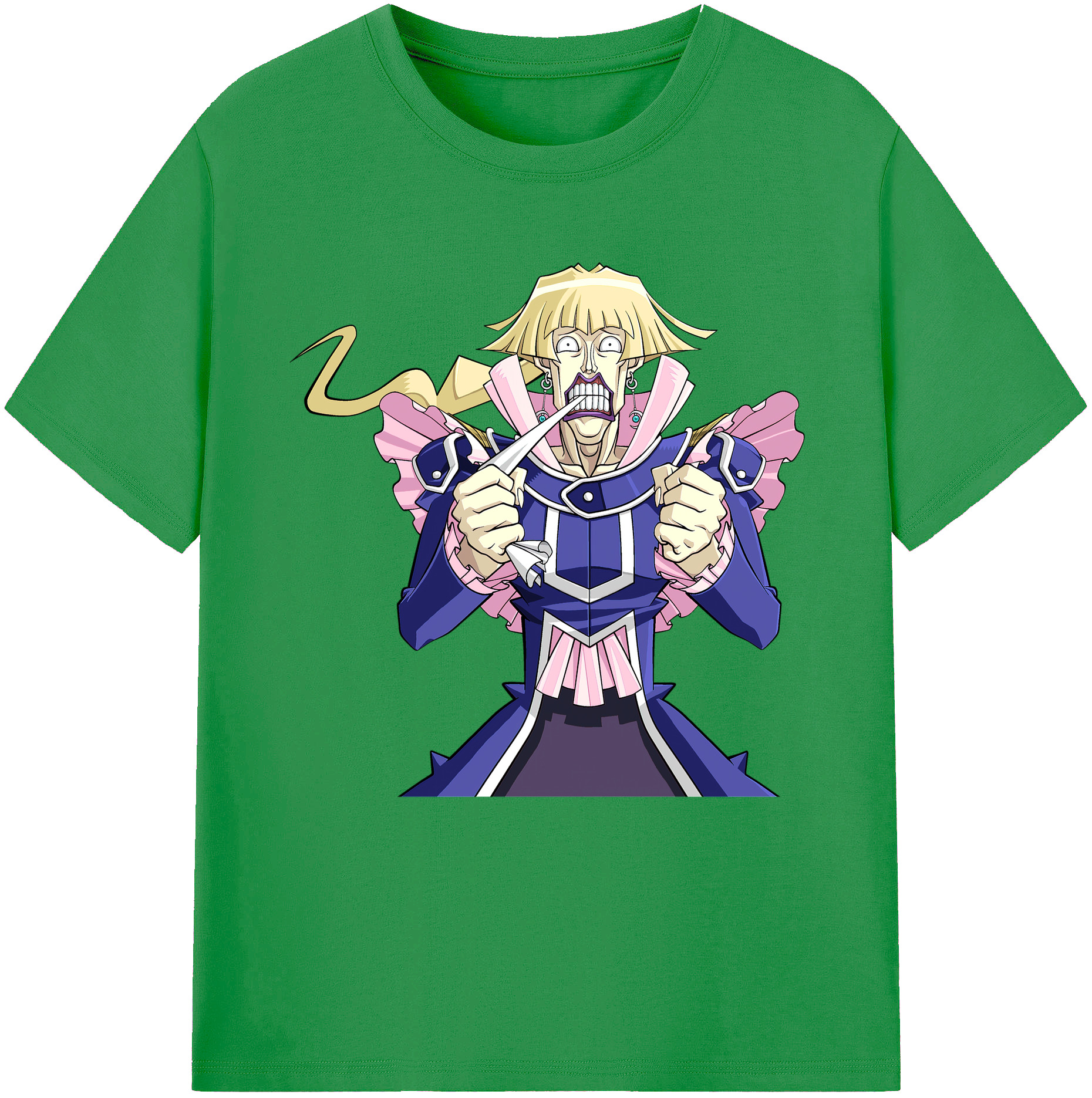 （画像用） 遊☆戯☆王 Yu-Gi-Oh! レディースカジュアルプリントTシャツ（綿100％）