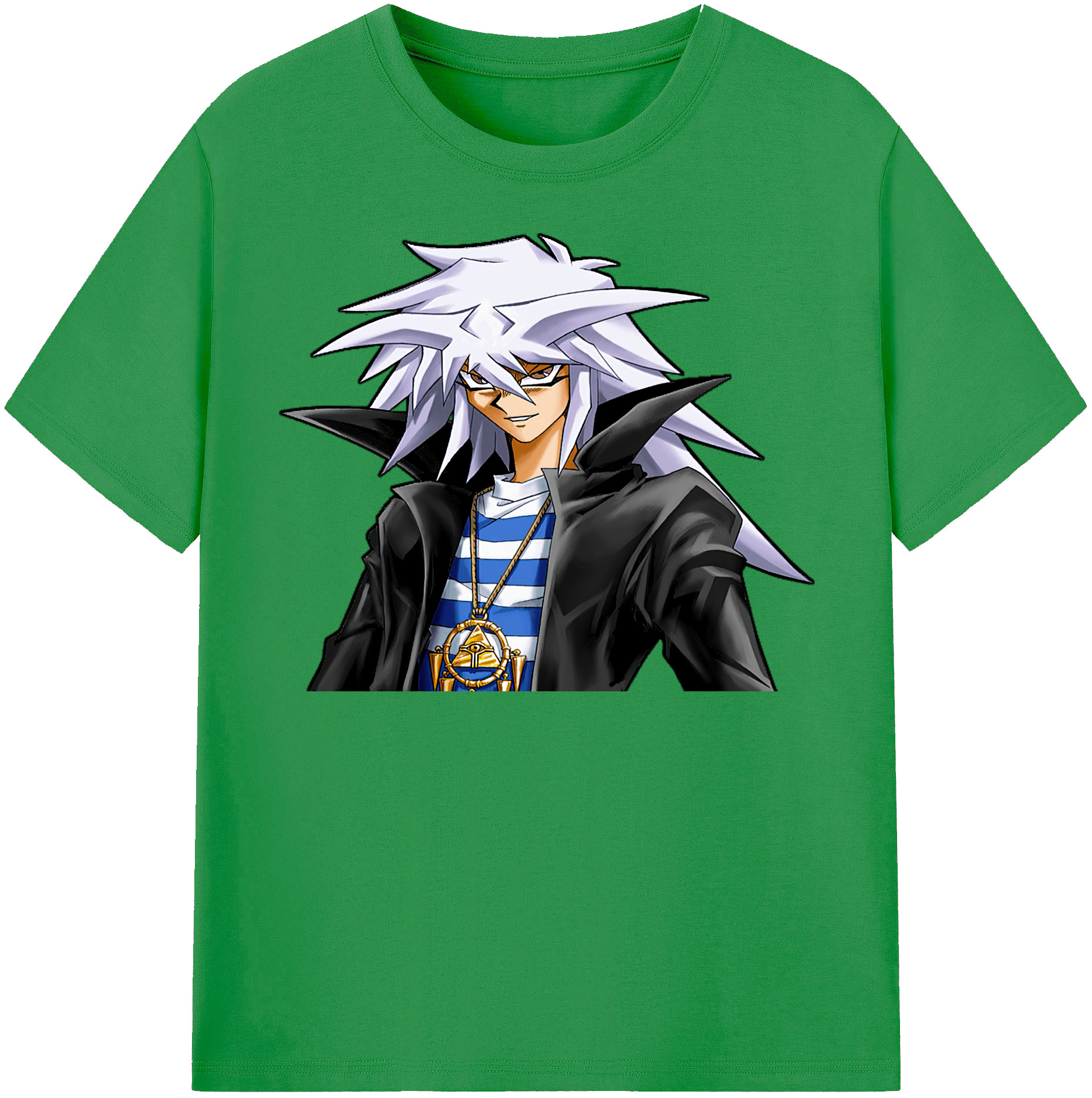 （画像用） 遊☆戯☆王 Yu-Gi-Oh! レディースカジュアルプリントTシャツ（綿100％）