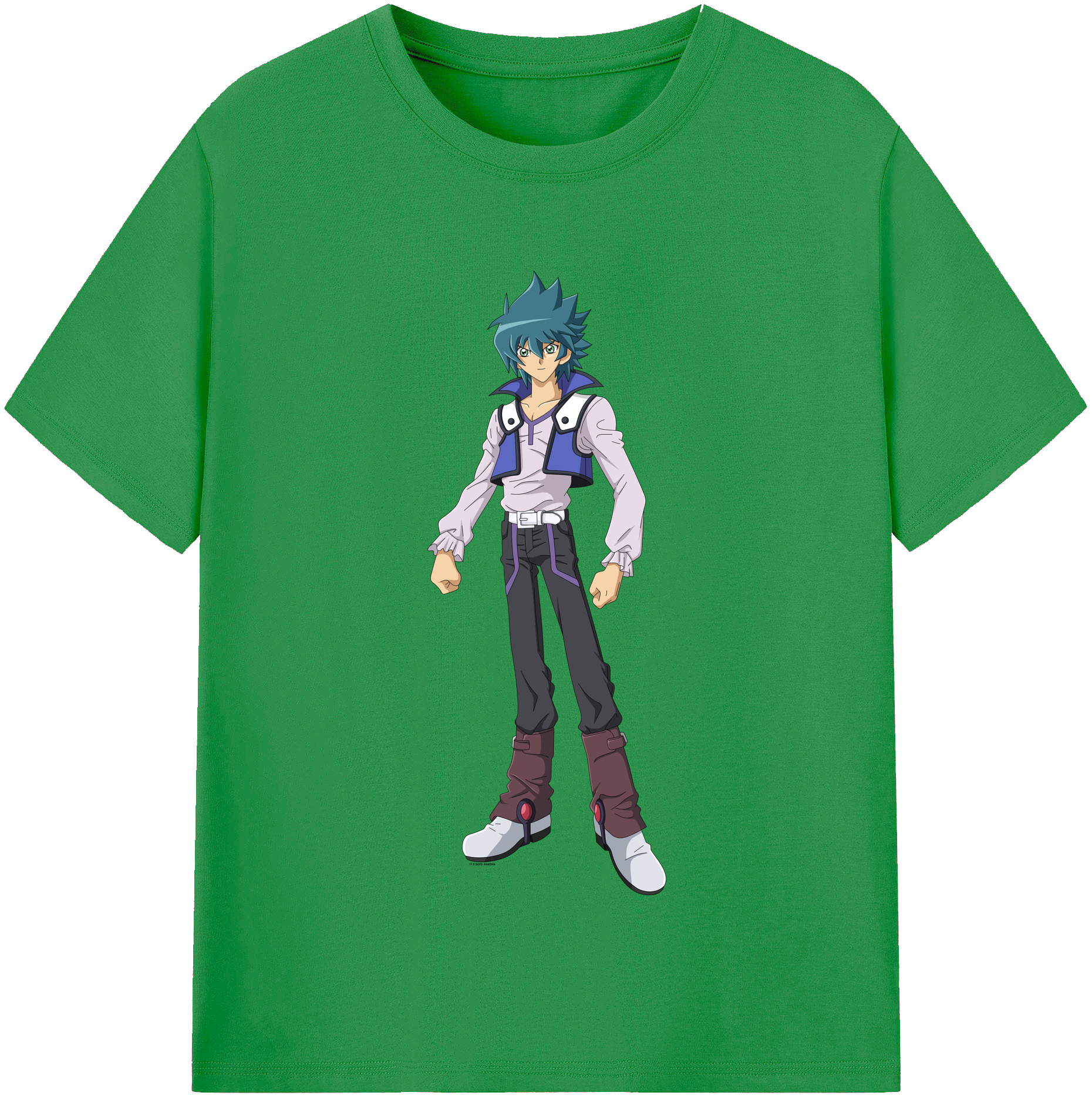 （画像用） 遊☆戯☆王 Yu-Gi-Oh! レディースカジュアルプリントTシャツ（綿100％）
