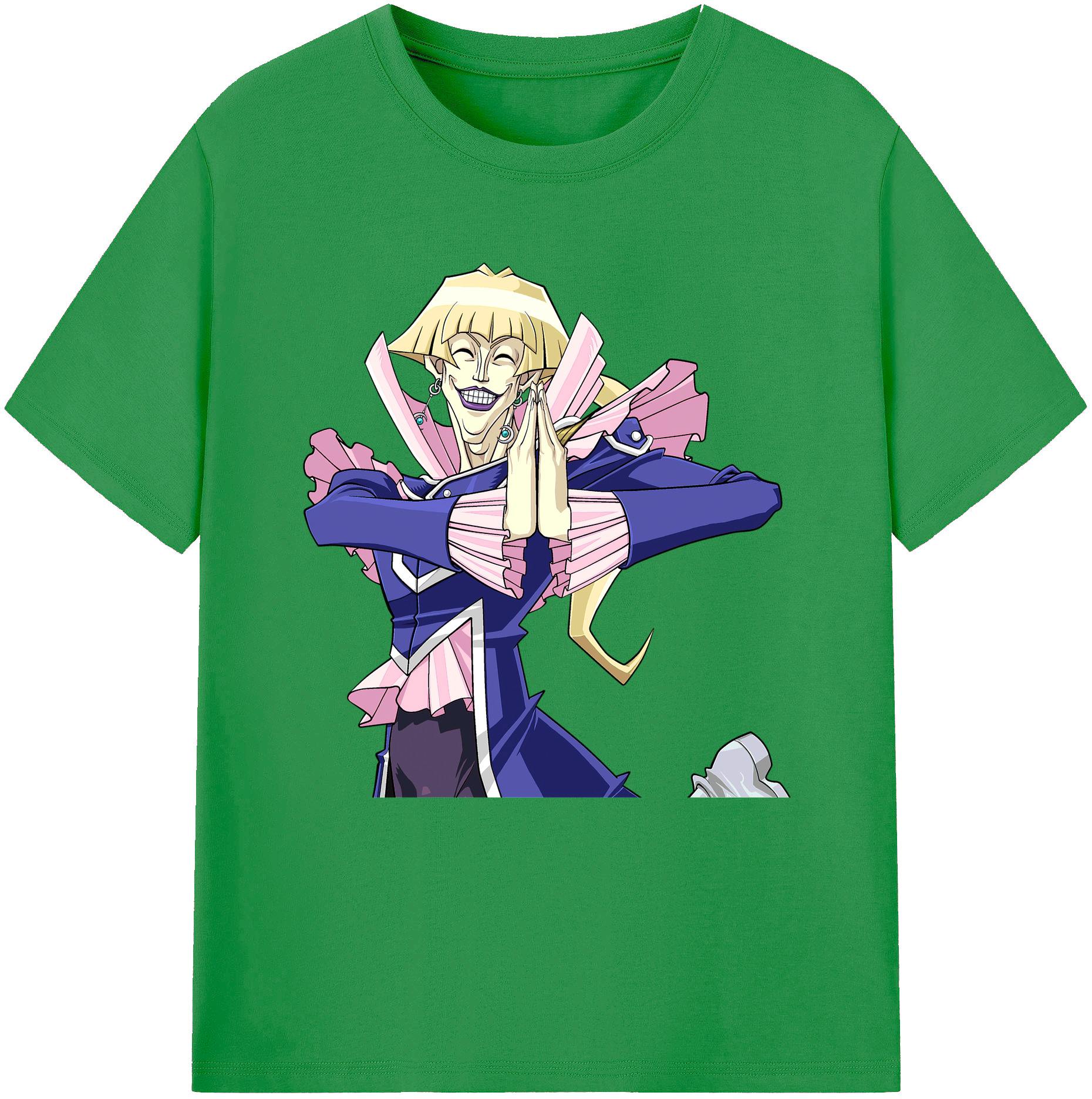 （画像用） 遊☆戯☆王 Yu-Gi-Oh! レディースカジュアルプリントTシャツ（綿100％）