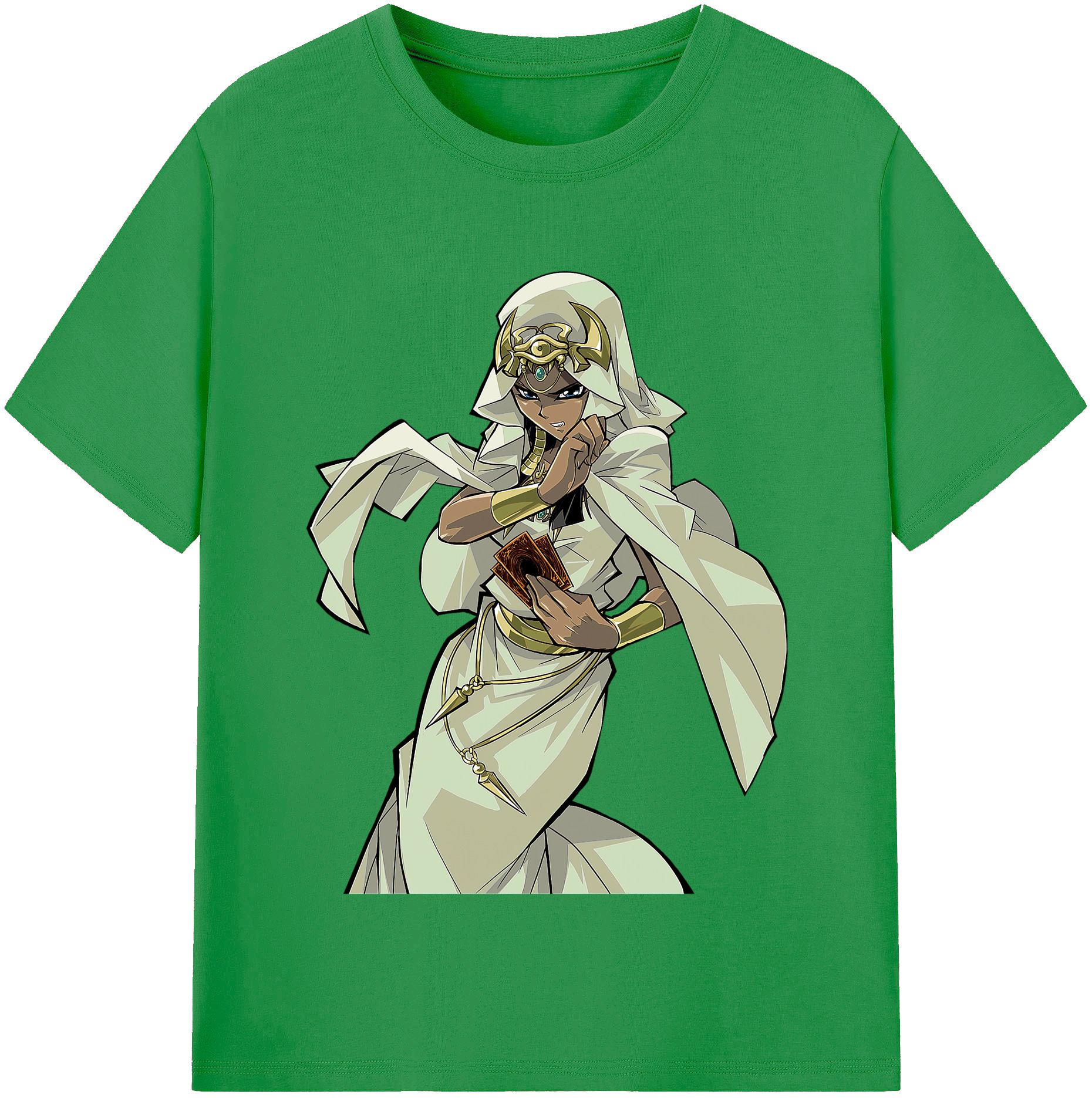 （画像用） 遊☆戯☆王 Yu-Gi-Oh! レディースカジュアルプリントTシャツ（綿100％）