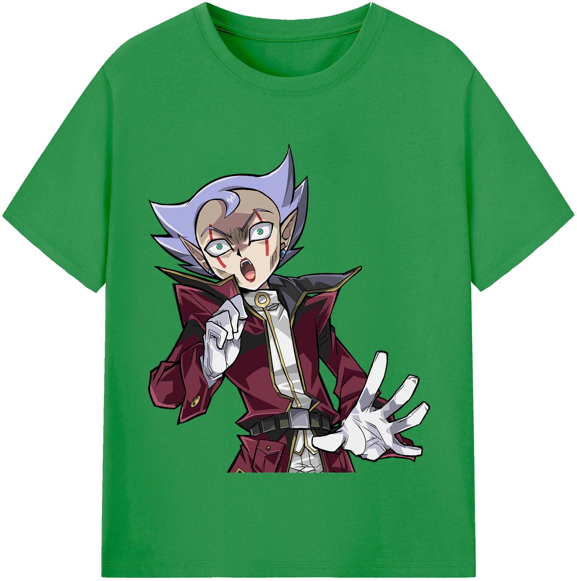 （画像用） 遊☆戯☆王 Yu-Gi-Oh! レディースカジュアルプリントTシャツ（綿100％）