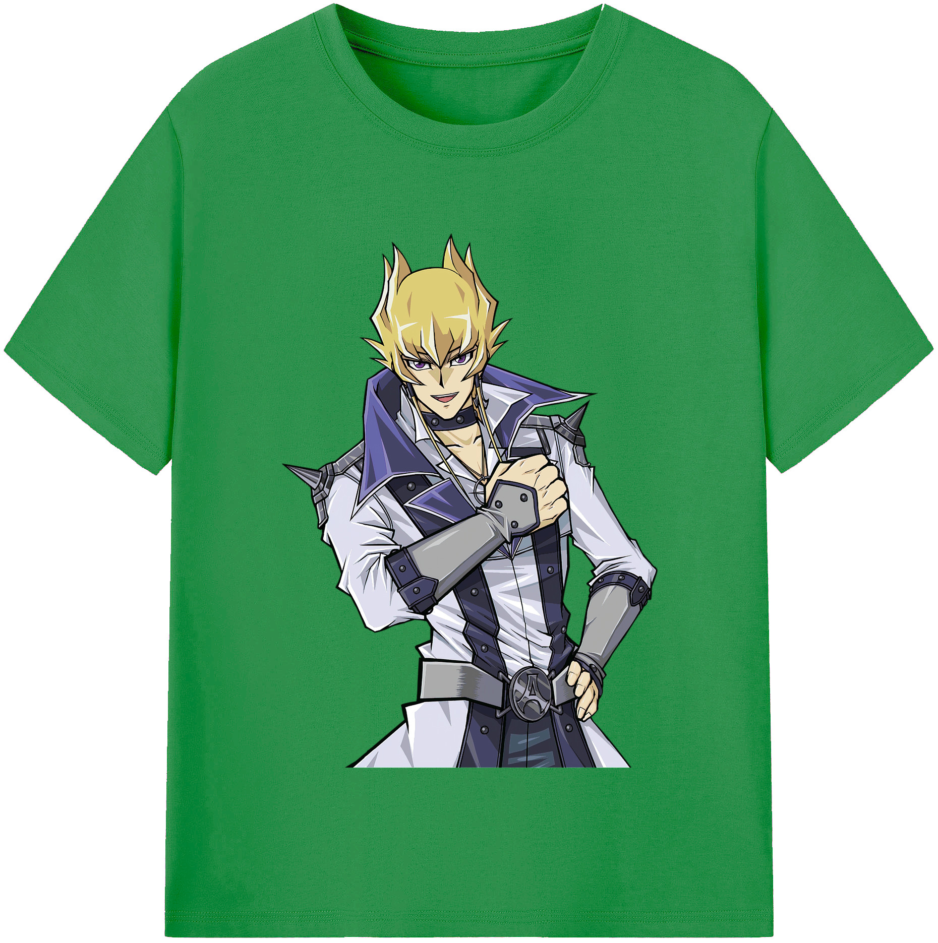 （画像用） 遊☆戯☆王 Yu-Gi-Oh! レディースカジュアルプリントTシャツ（綿100％）