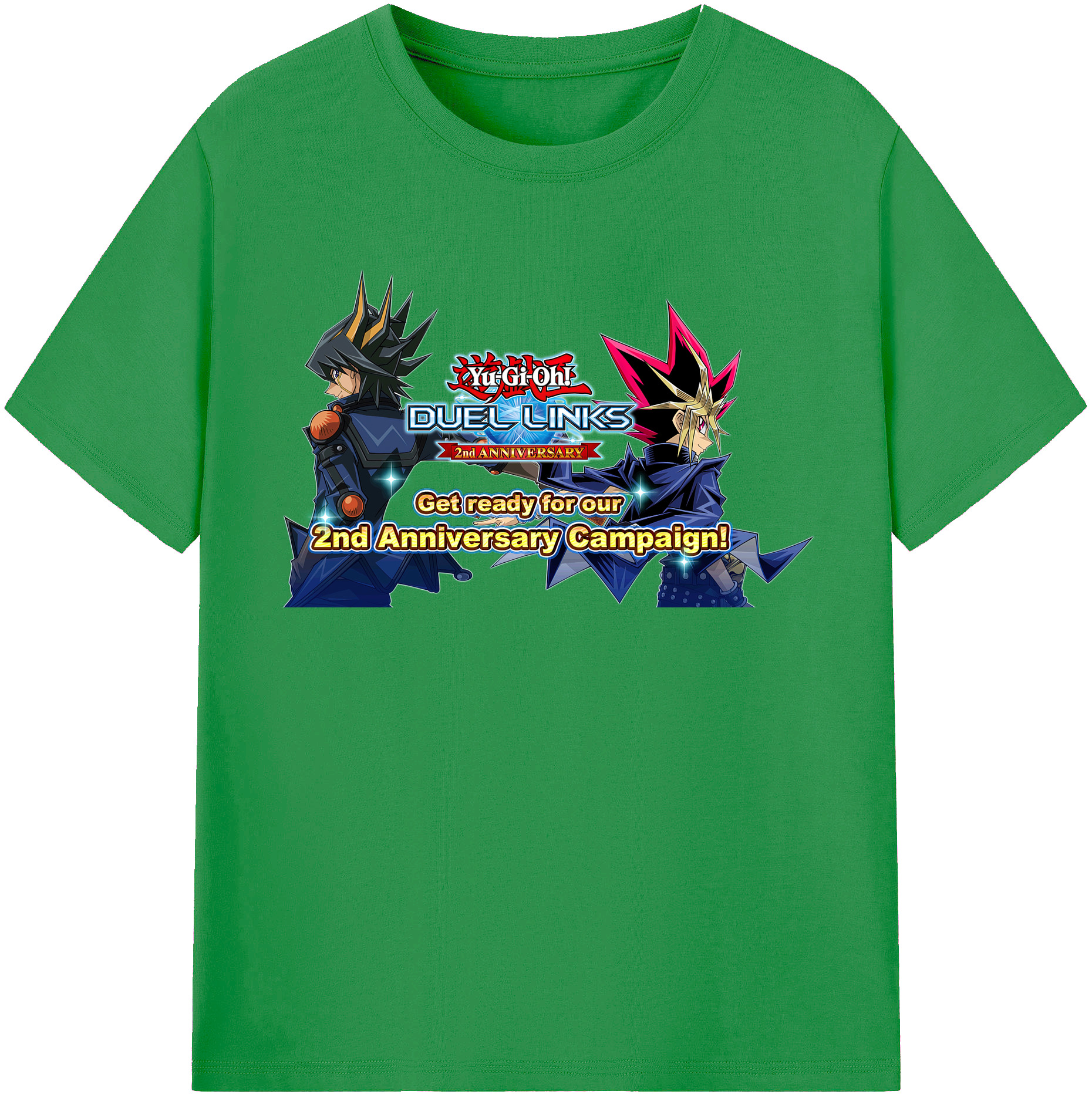 （画像用） 遊☆戯☆王 Yu-Gi-Oh! レディースカジュアルプリントTシャツ（綿100％）
